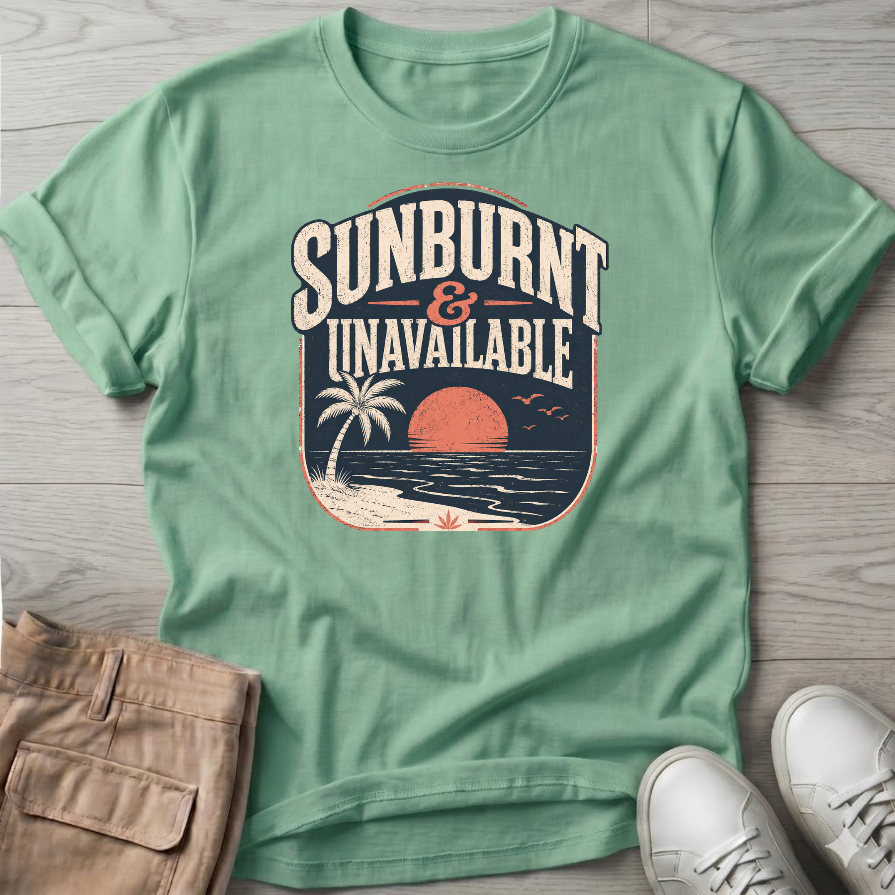 Sunburnt and Unavailable T-Shirt