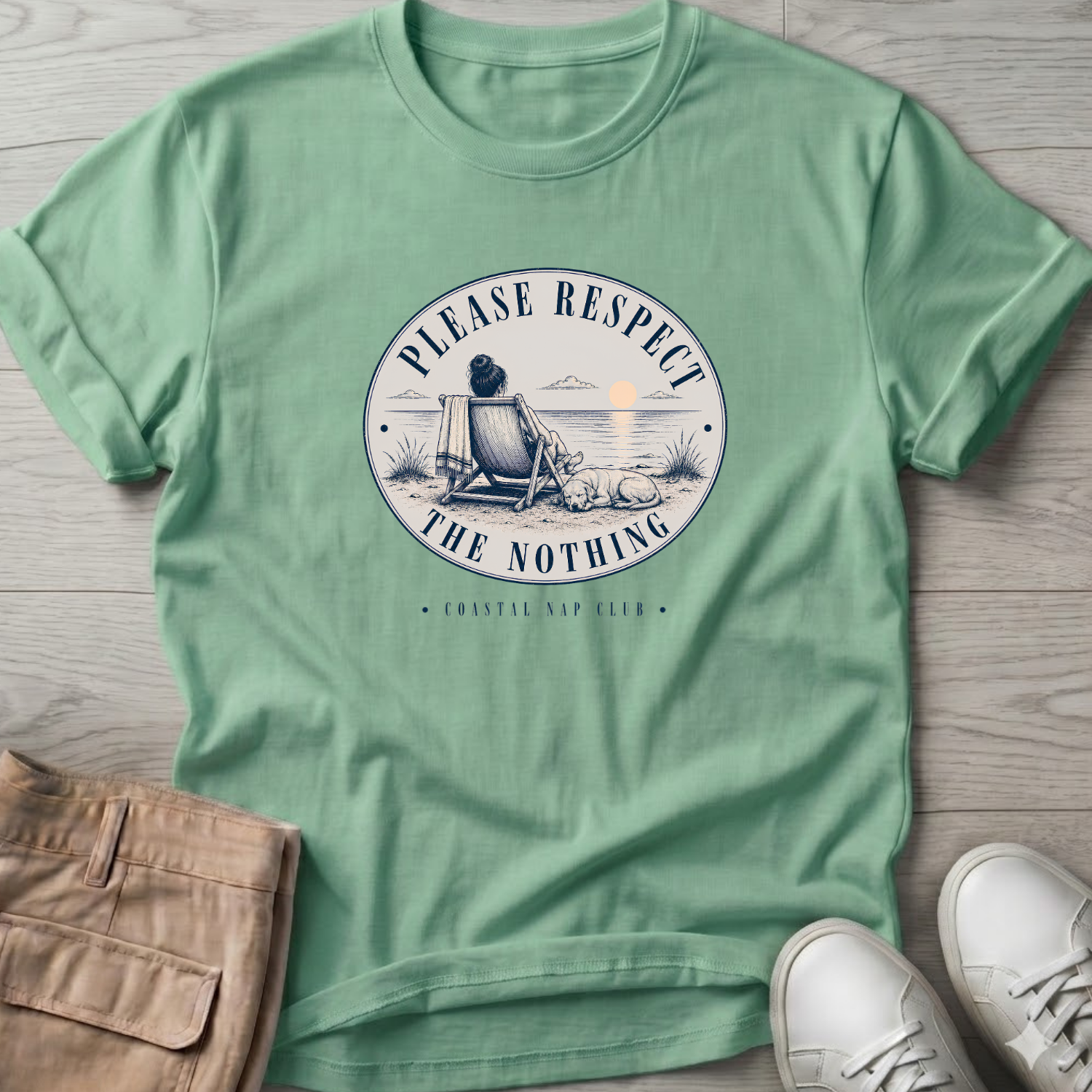 Please Respect Her Dog T-Shirt