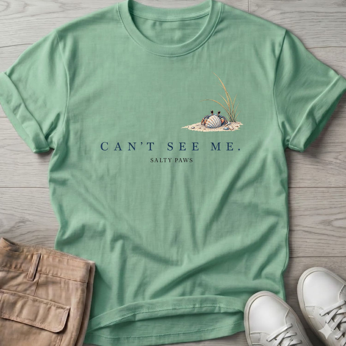Can't See Me Crab T-Shirt