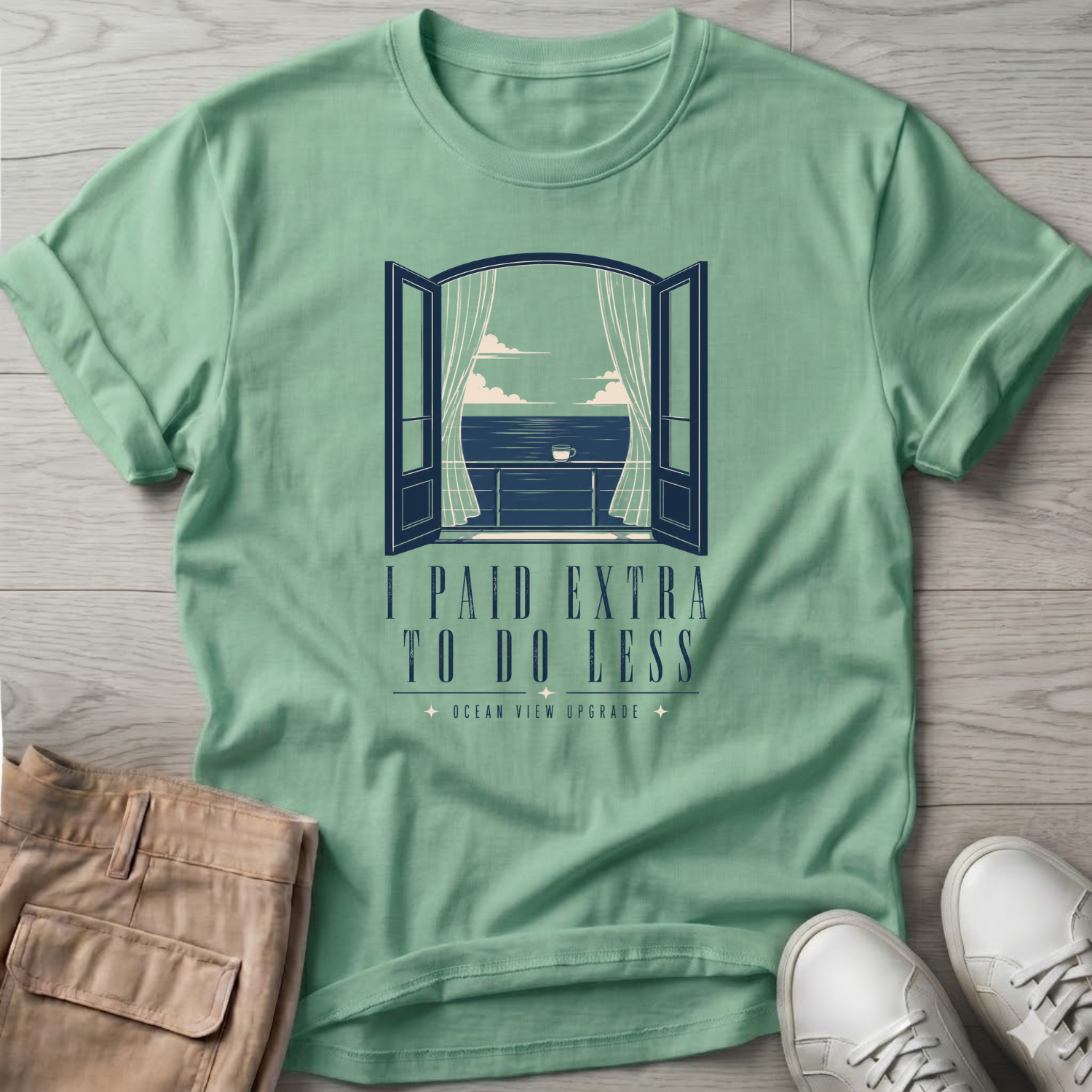 Paid More Do Less Cruise T-Shirt