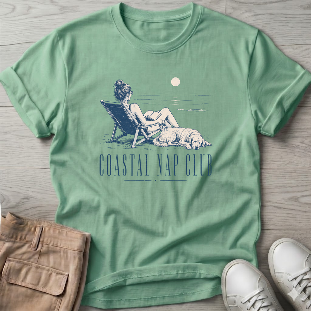 Coastal Nap Club Her T-Shirt