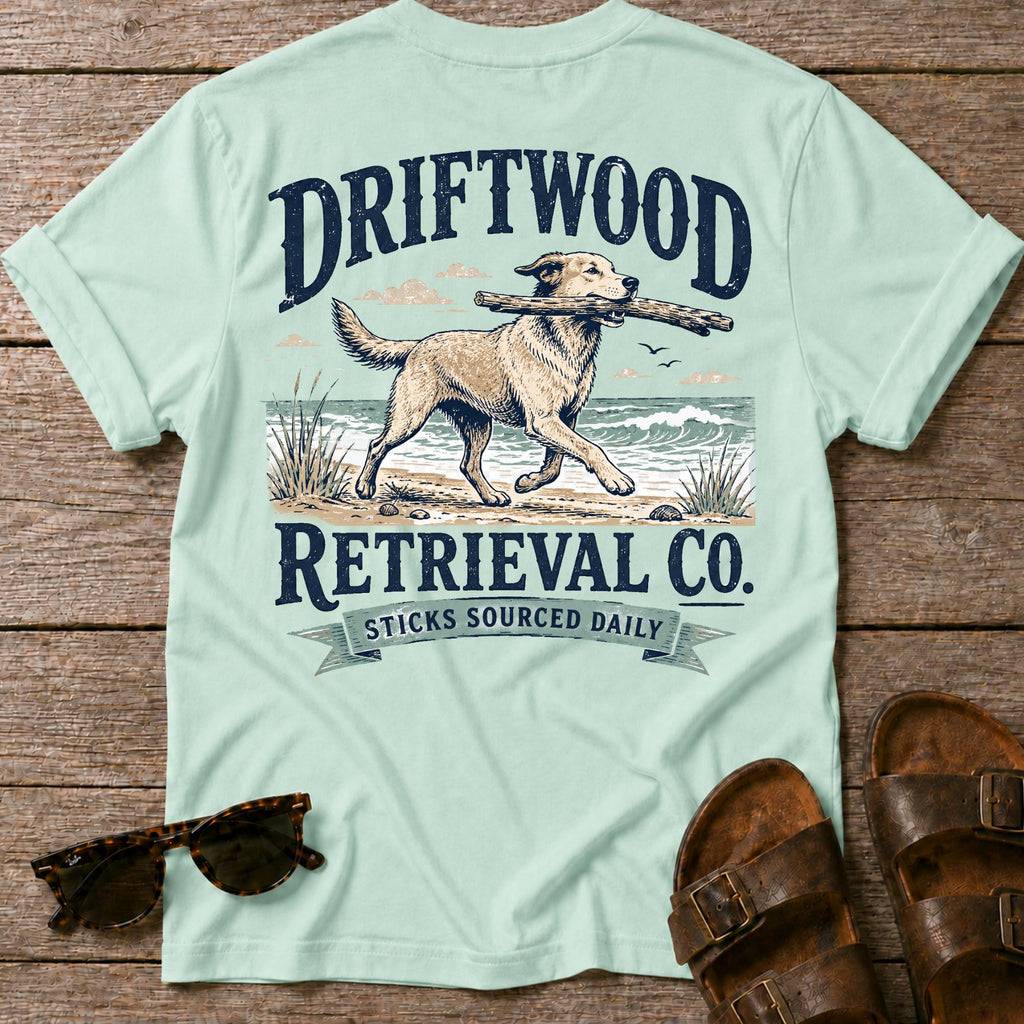 Driftwood Retriever BACK DESIGN