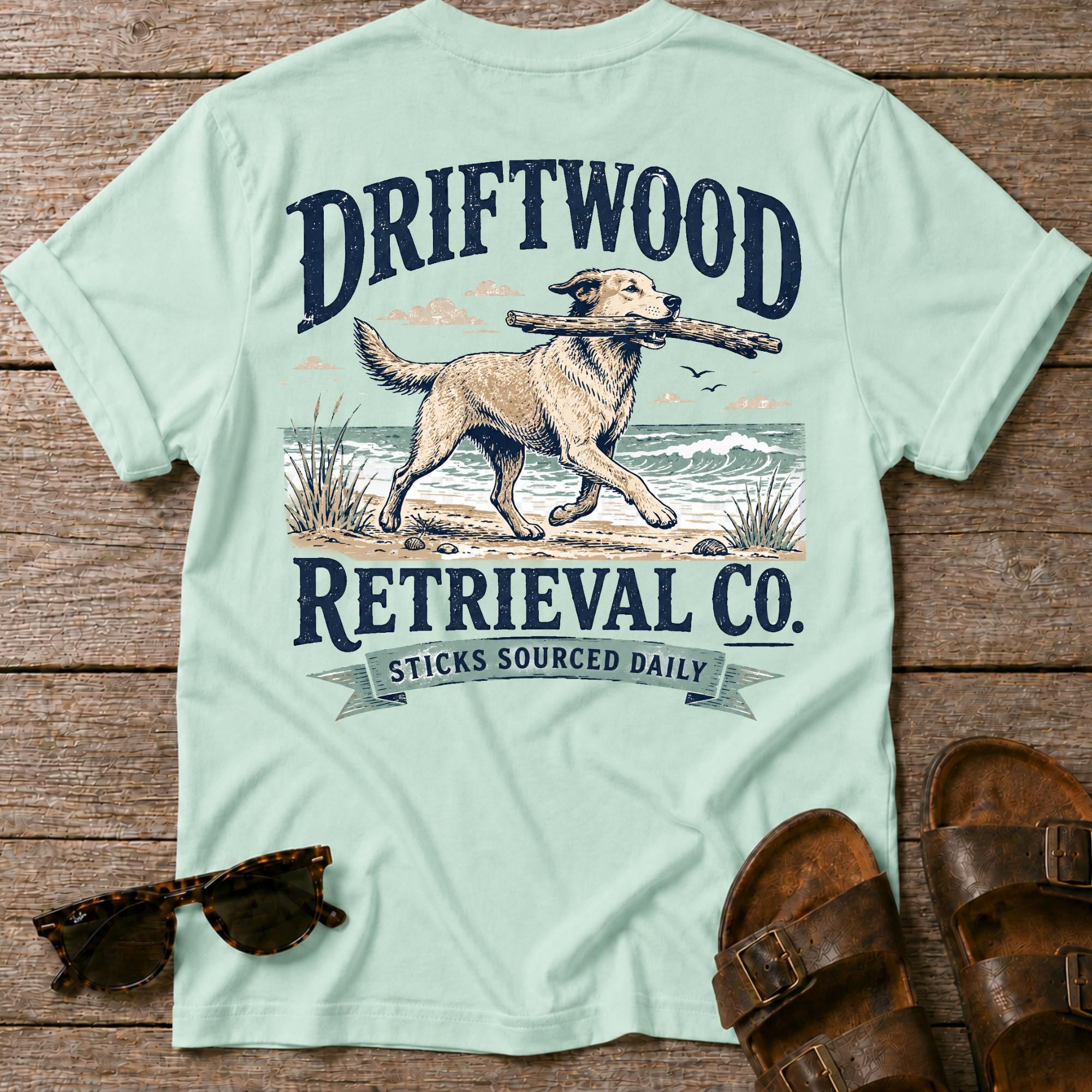 Driftwood Retriever BACK DESIGN