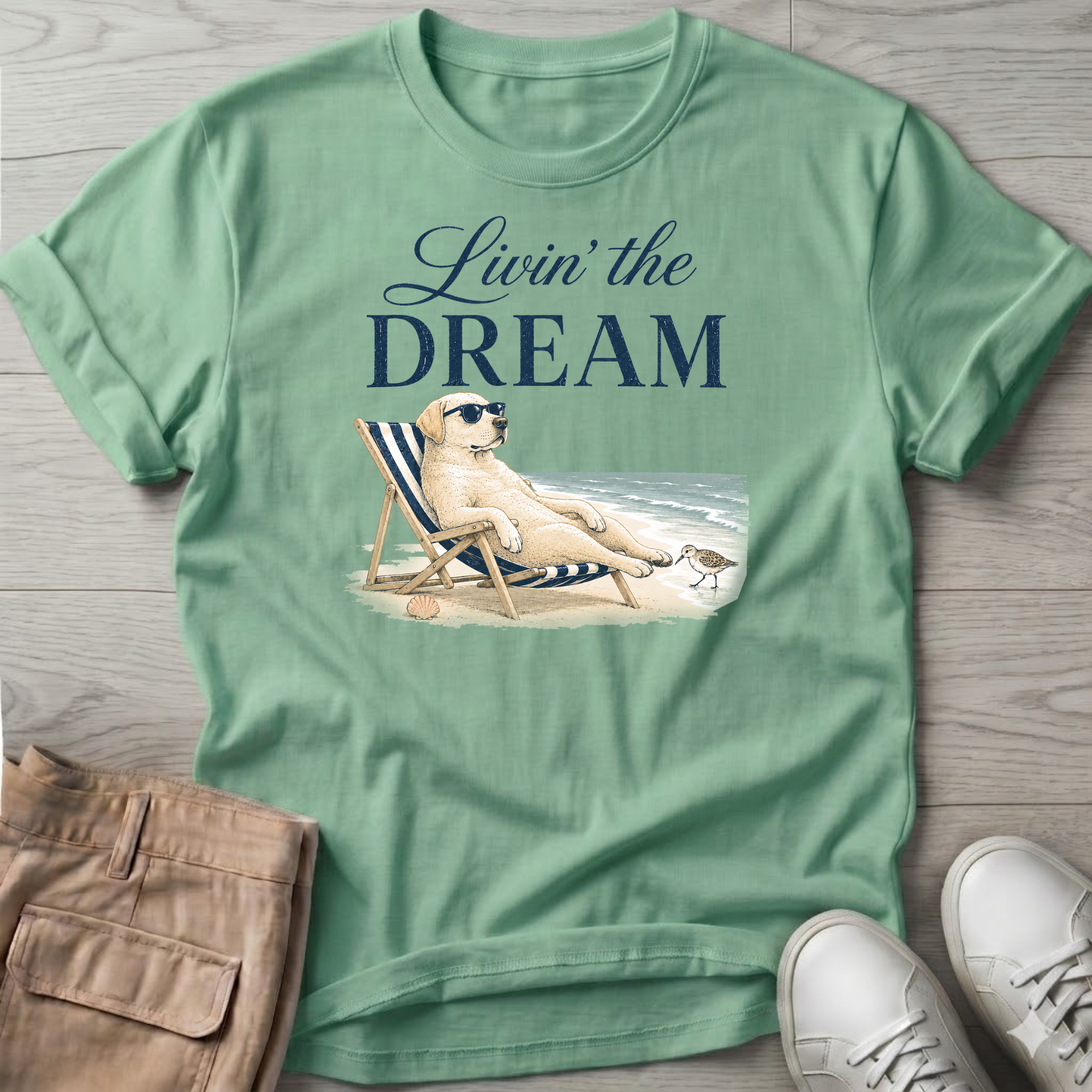 Livin the Dream Golden T-Shirt