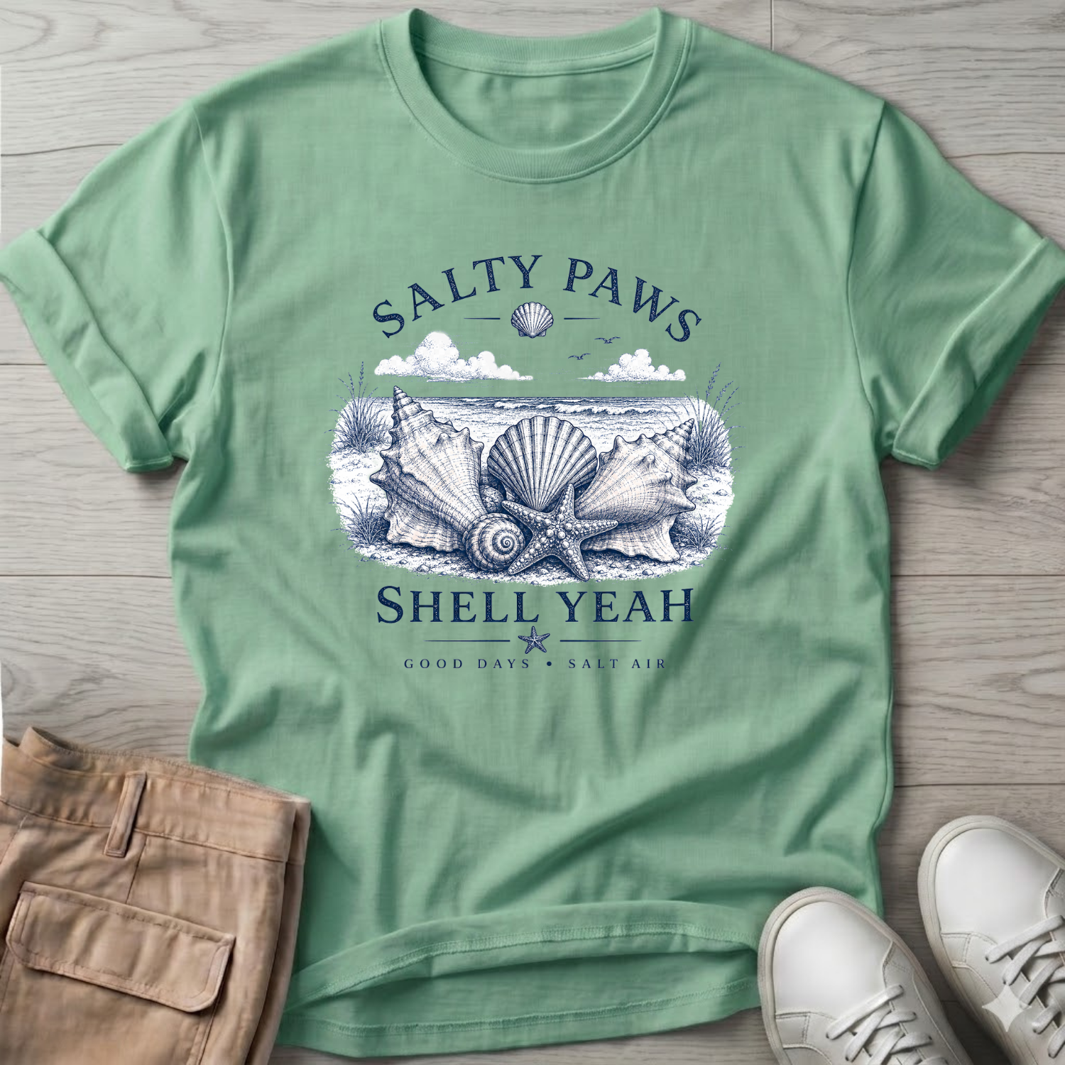 Shell Yeah - Seashells T-Shirt