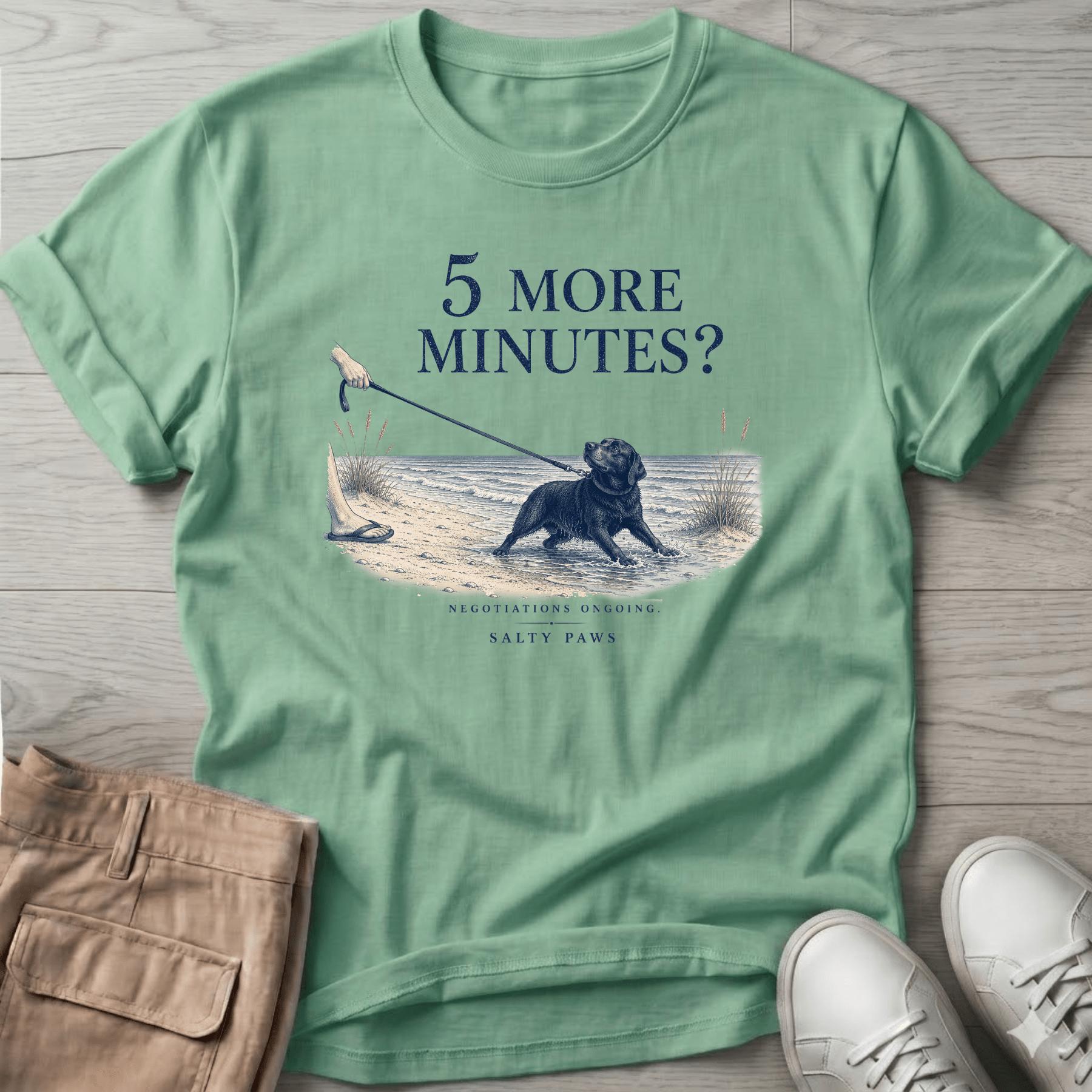 5 More Minutes? Labrador T-Shirt