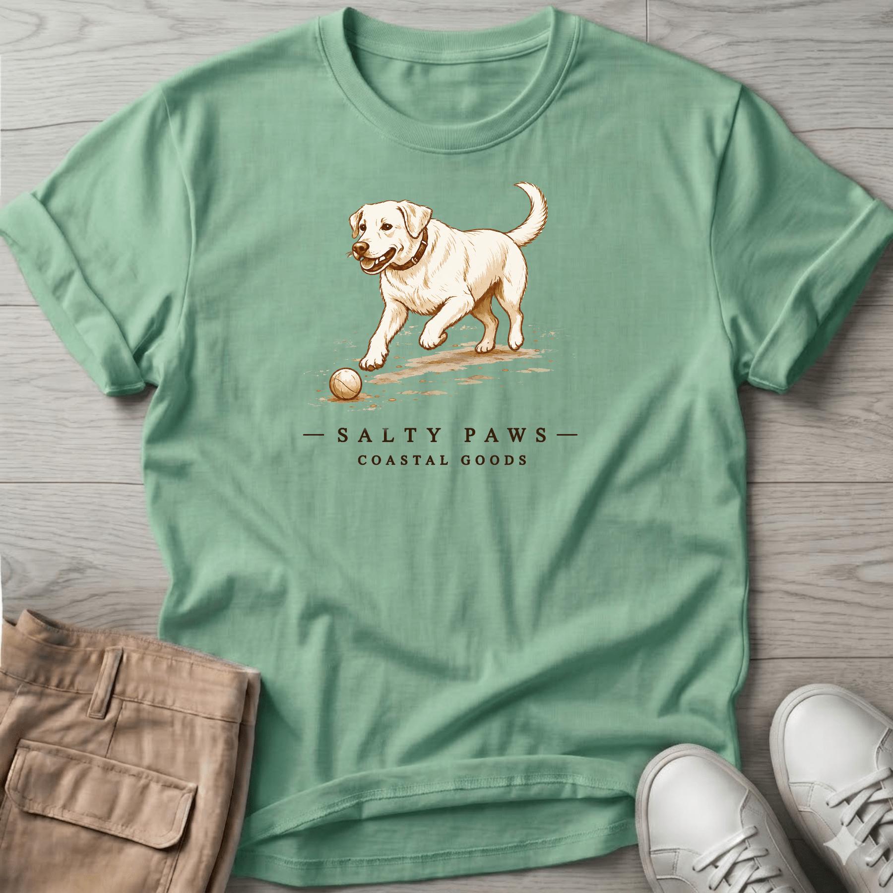 Yellow Lab Dog T-Shirt — Art Tee
