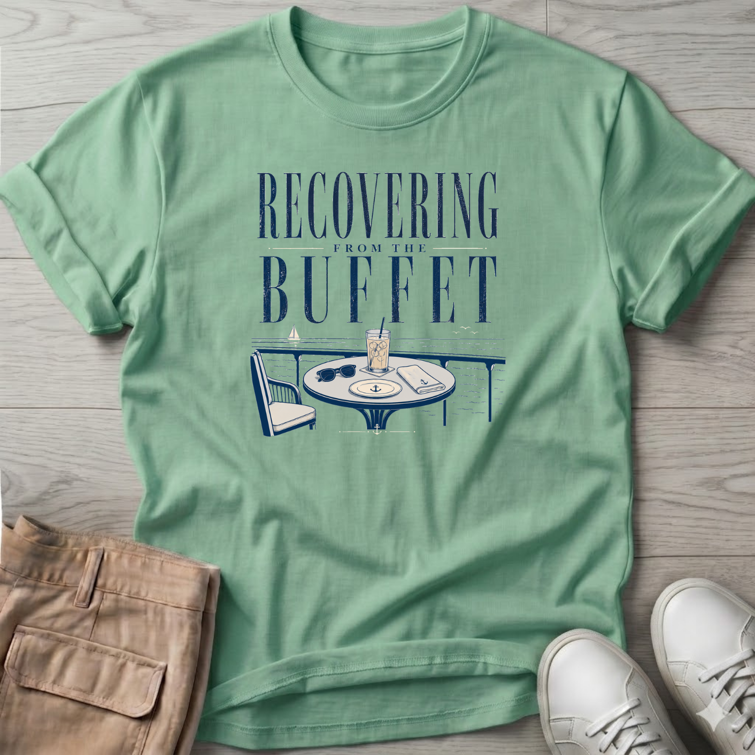 Recovering from Buffet Cruise T-Shirt