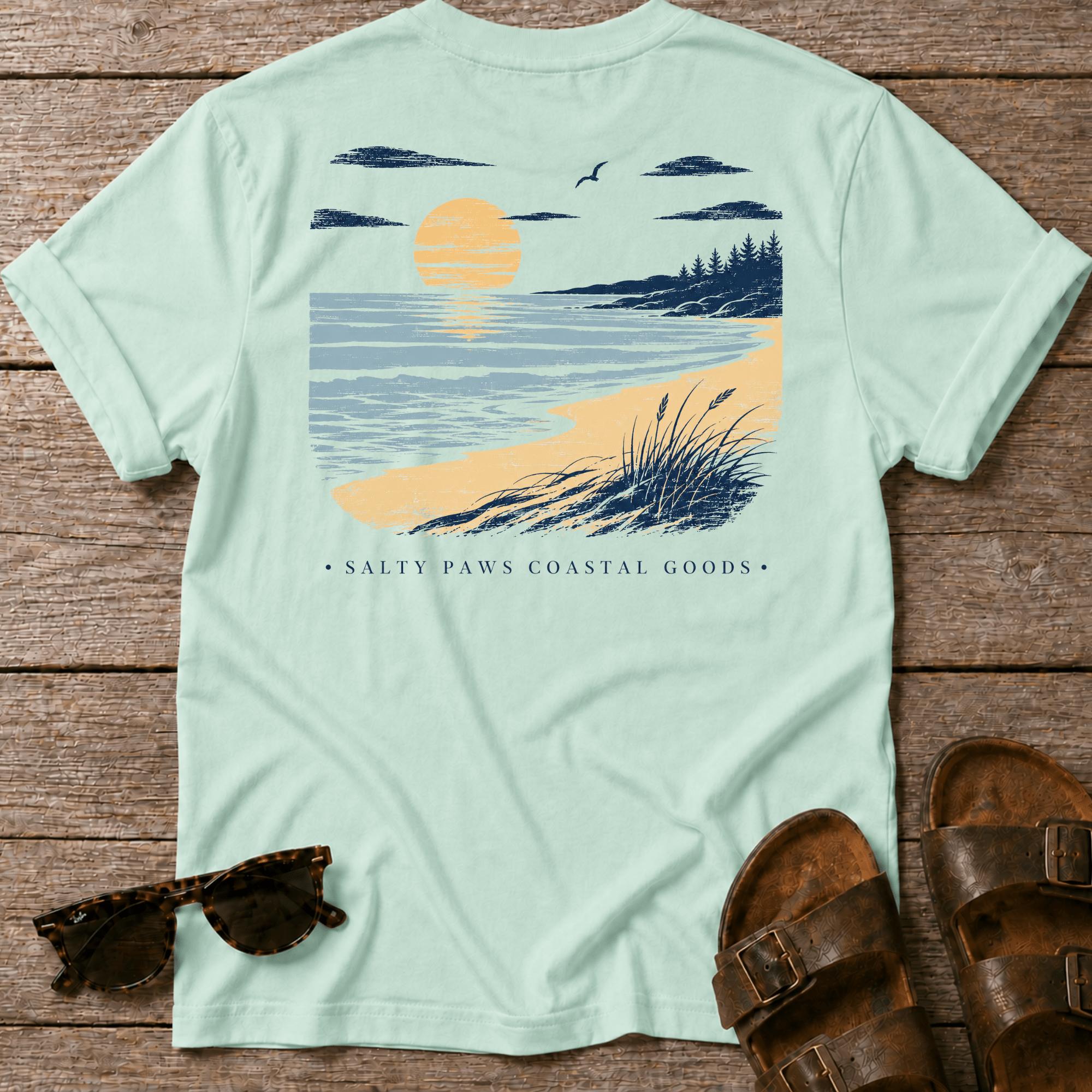 Sunset SP Coastal Goods BACK DESIGN