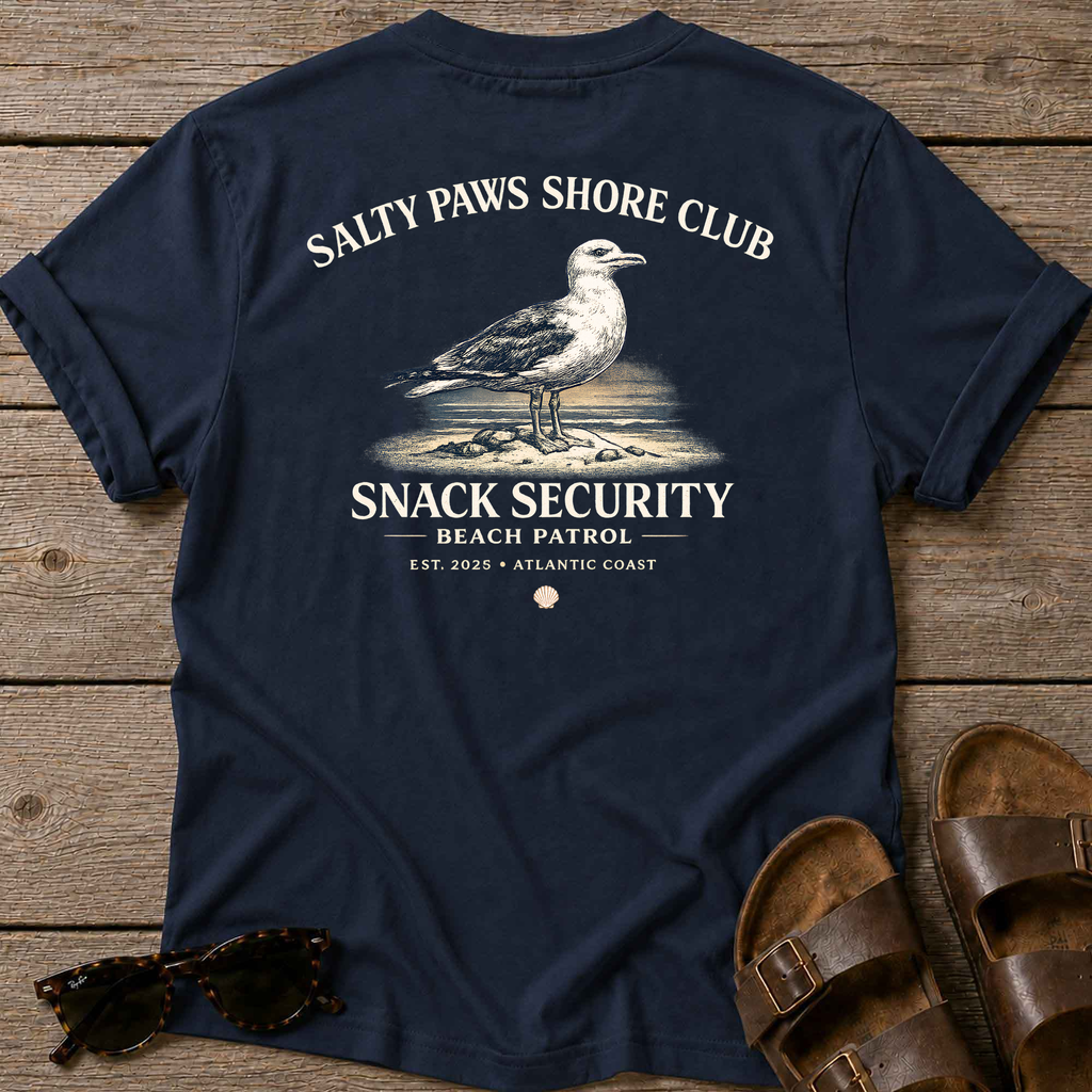 SP Snack Gull Back Design T-Shirt