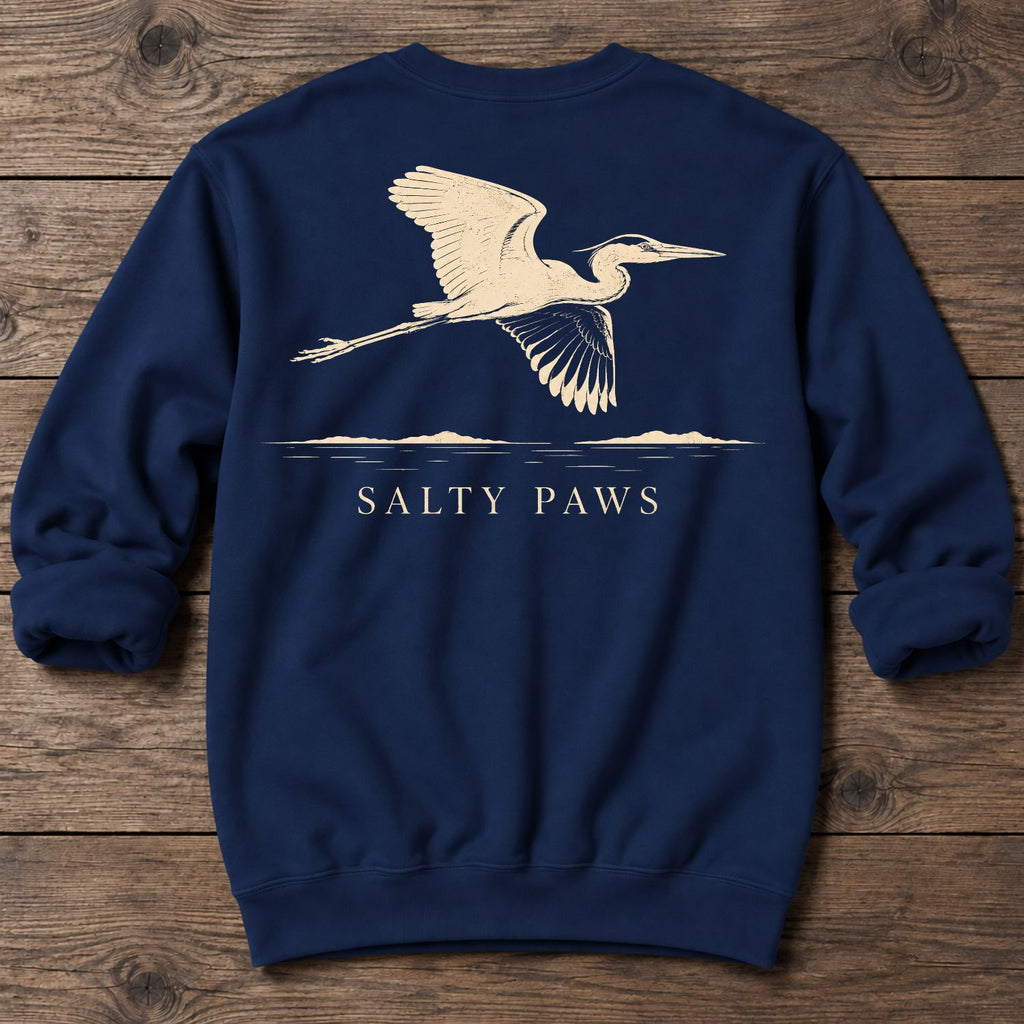 Great Heron Flight - Midweight Sweatshirt