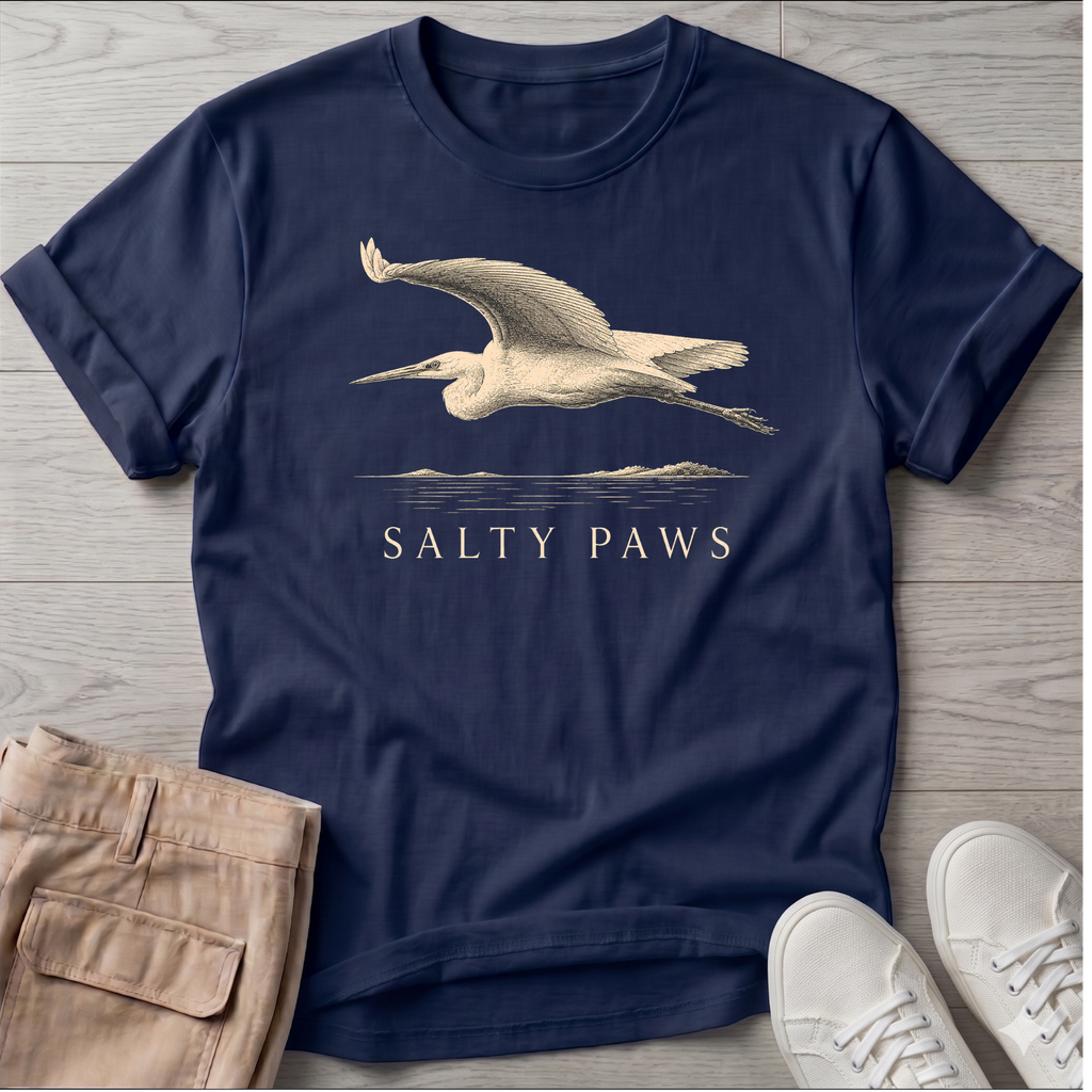 Great Egret Flight T-shirt