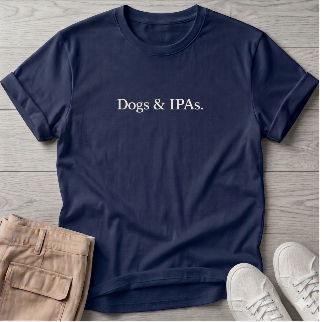 Dogs & IPAs Dog T-Shirt