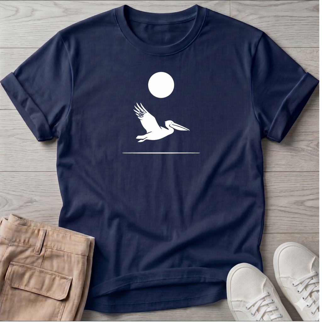 Pelican in Flight T-Shirt