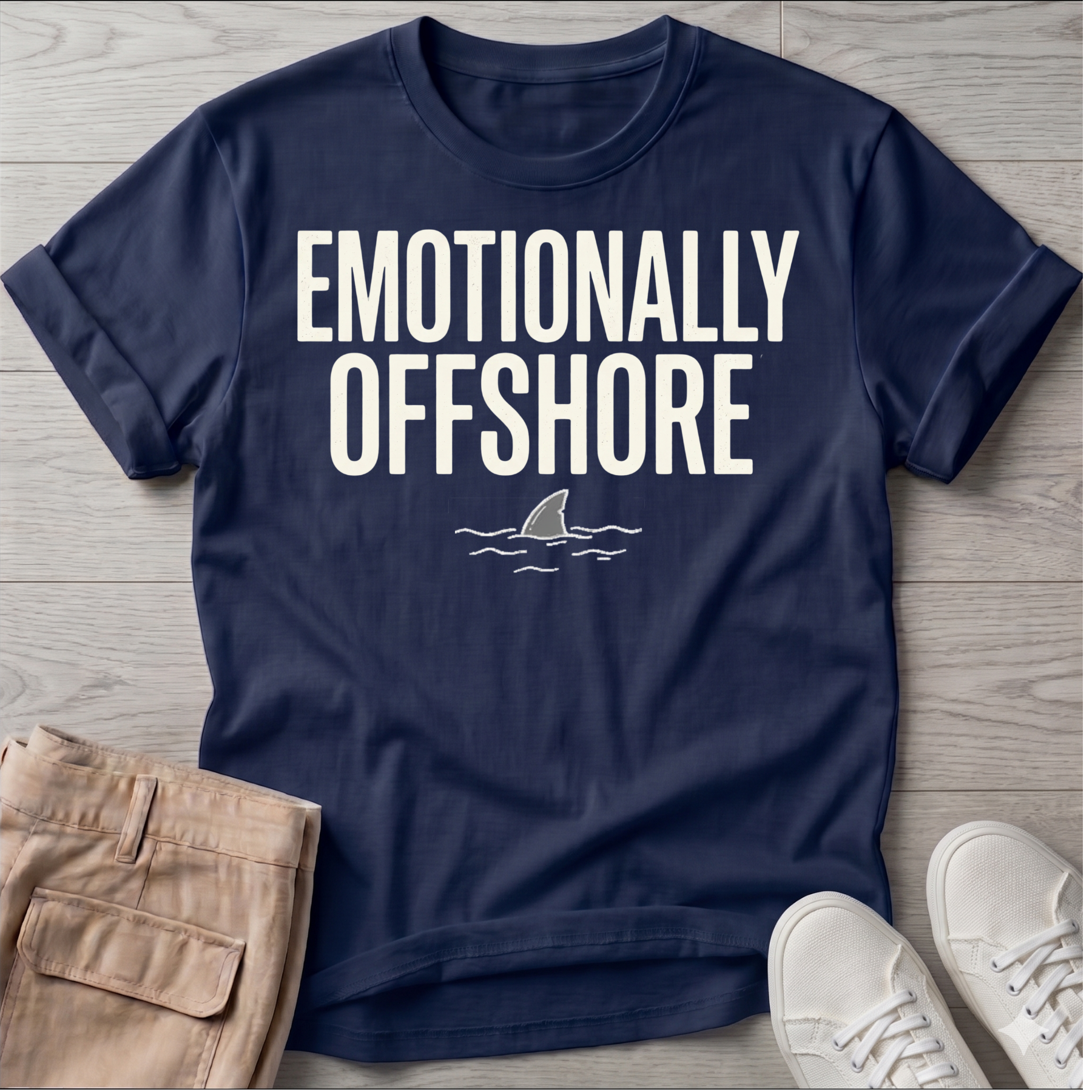 EMOTIONALLY OFFSHORE SHARK T-Shirt