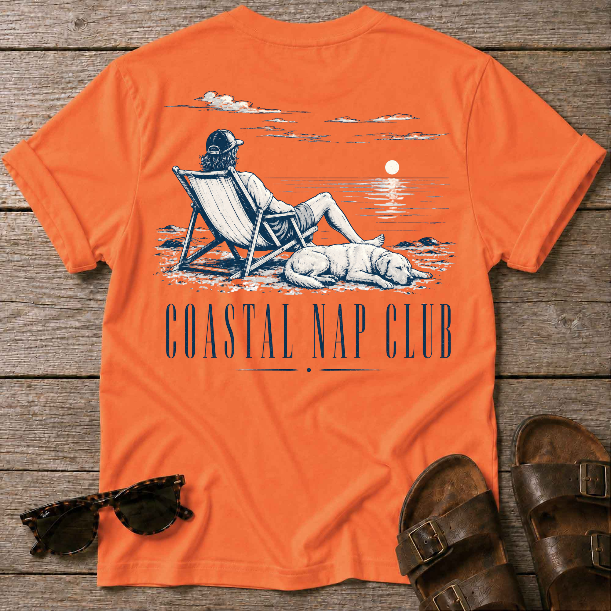 Coastal Nap Club Him T-Shirt