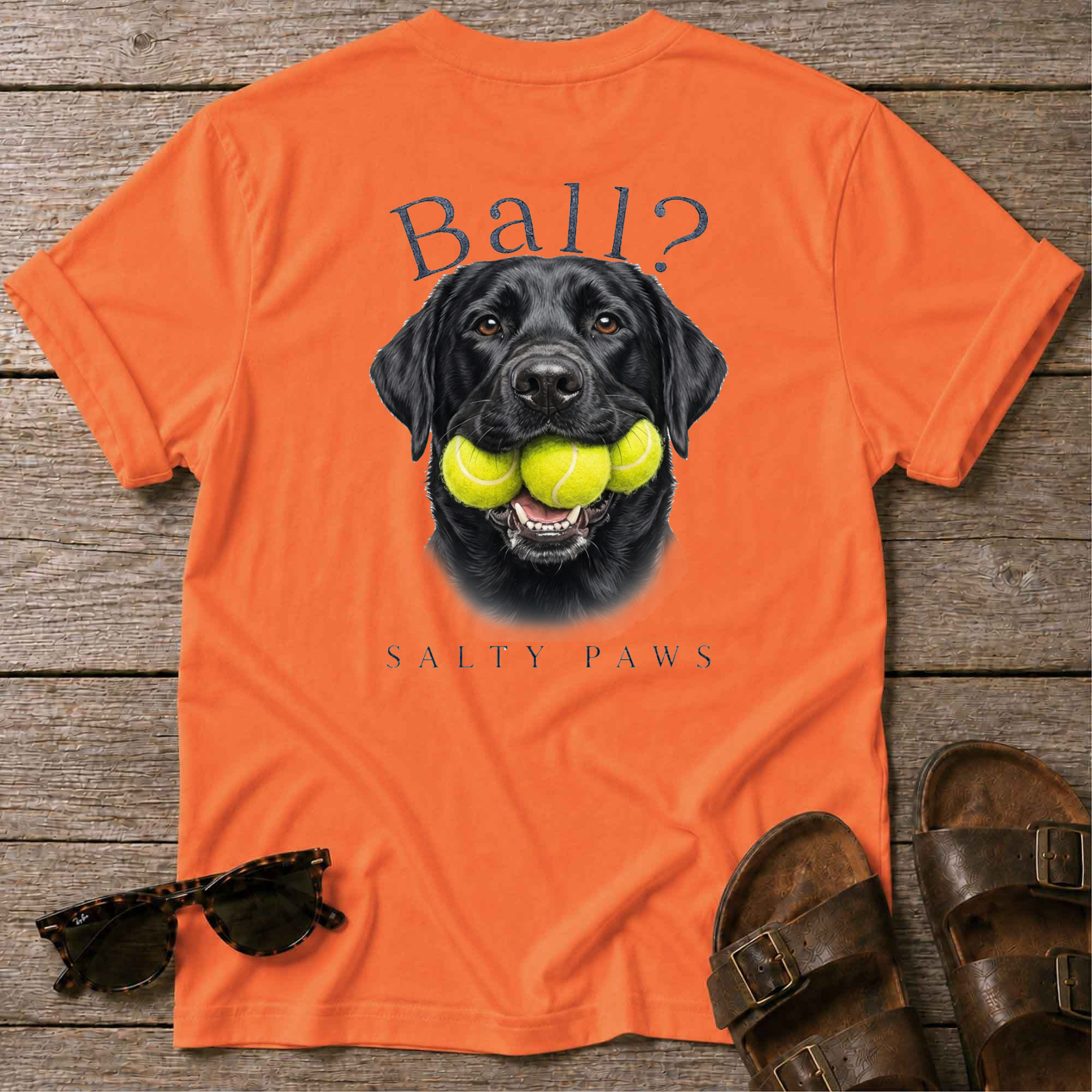 Ball? Black Lab T-Shirt