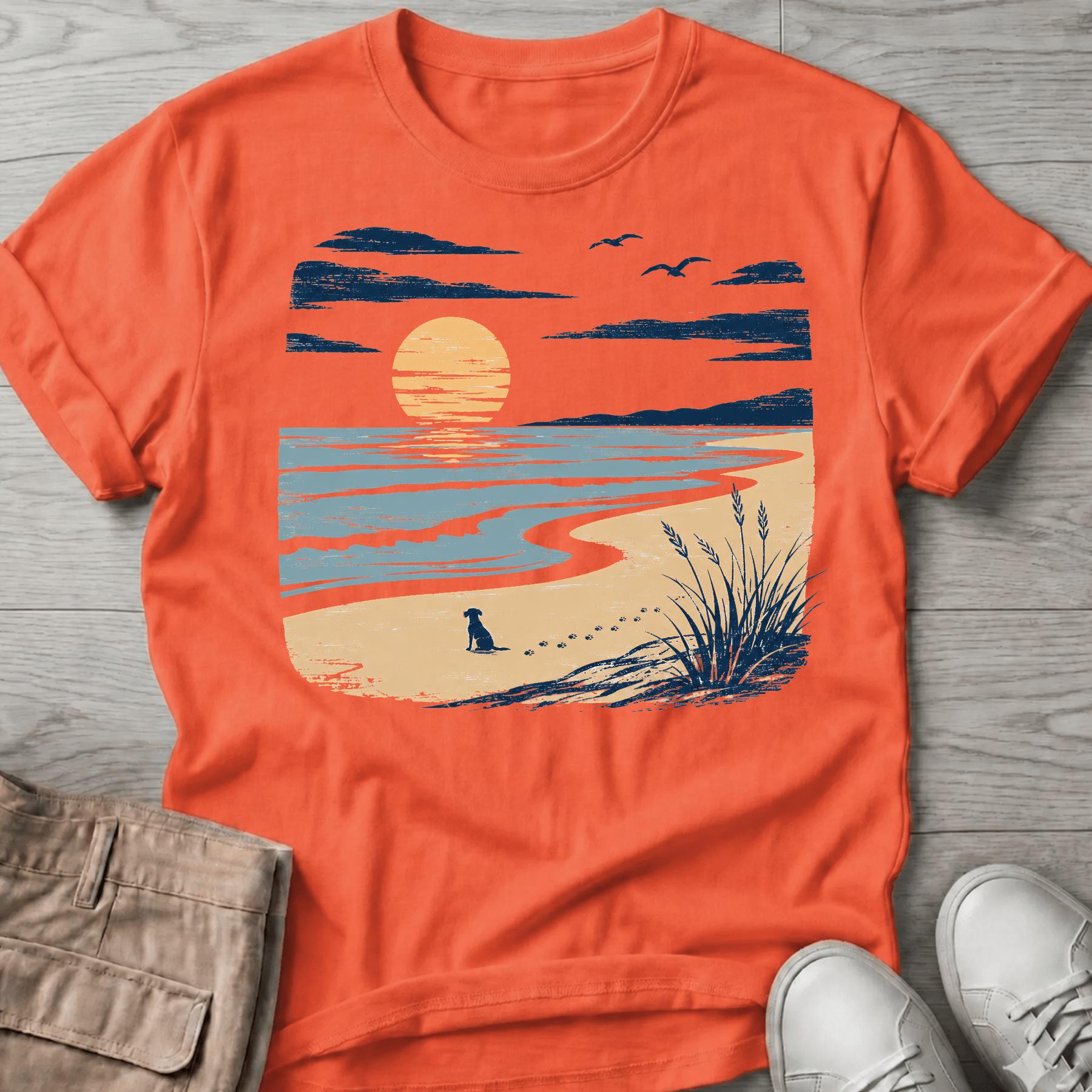 Coastal Sunset T-Shirt Vacation