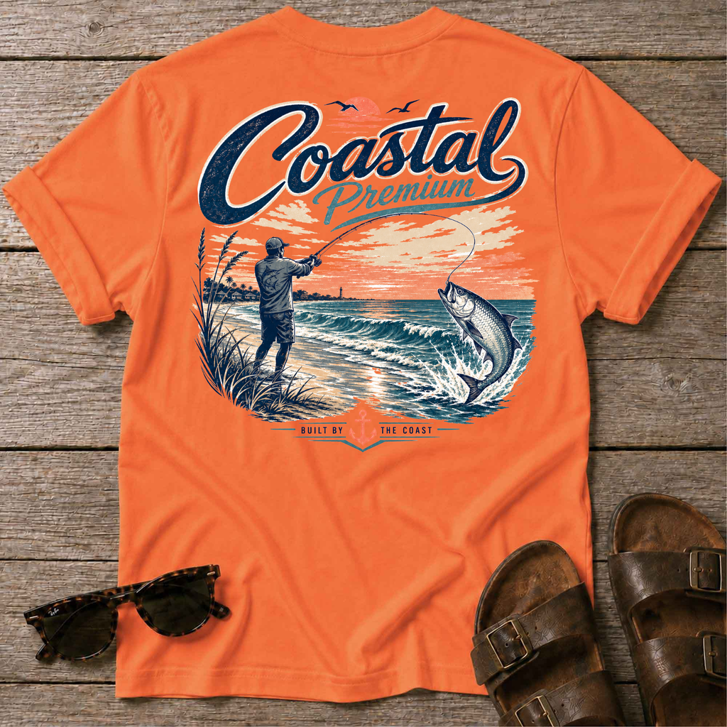 Coastal Premium Fishing T-Shirt