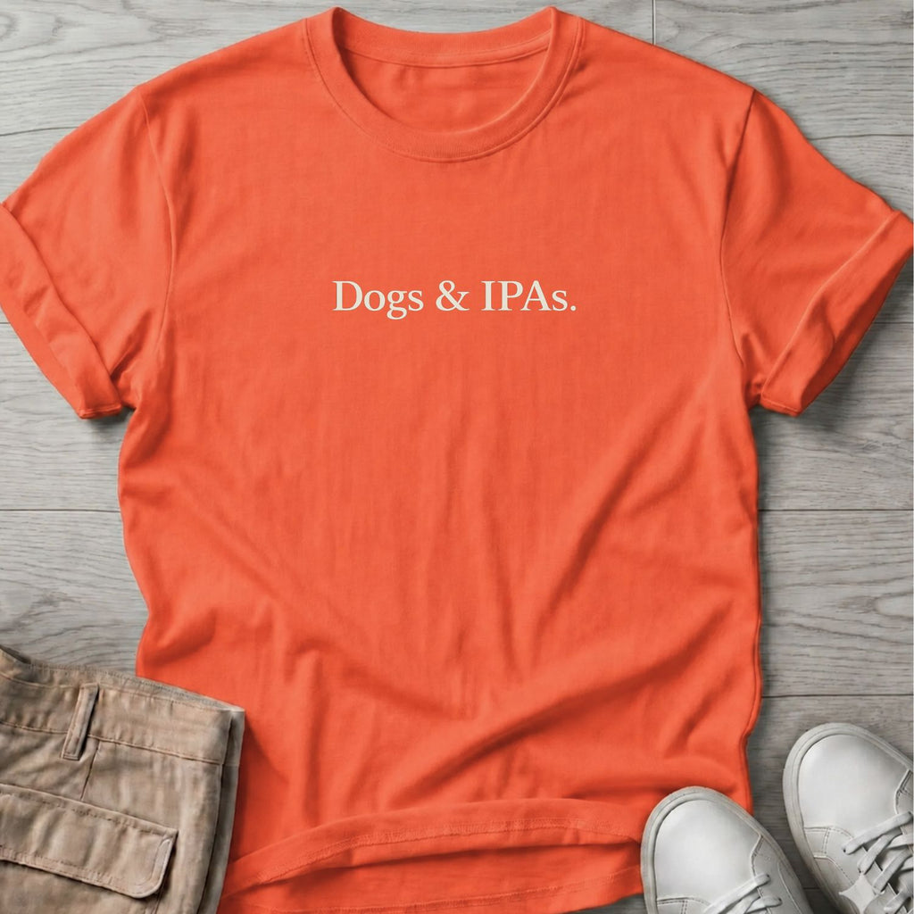 Dogs & IPAs Dog T-Shirt