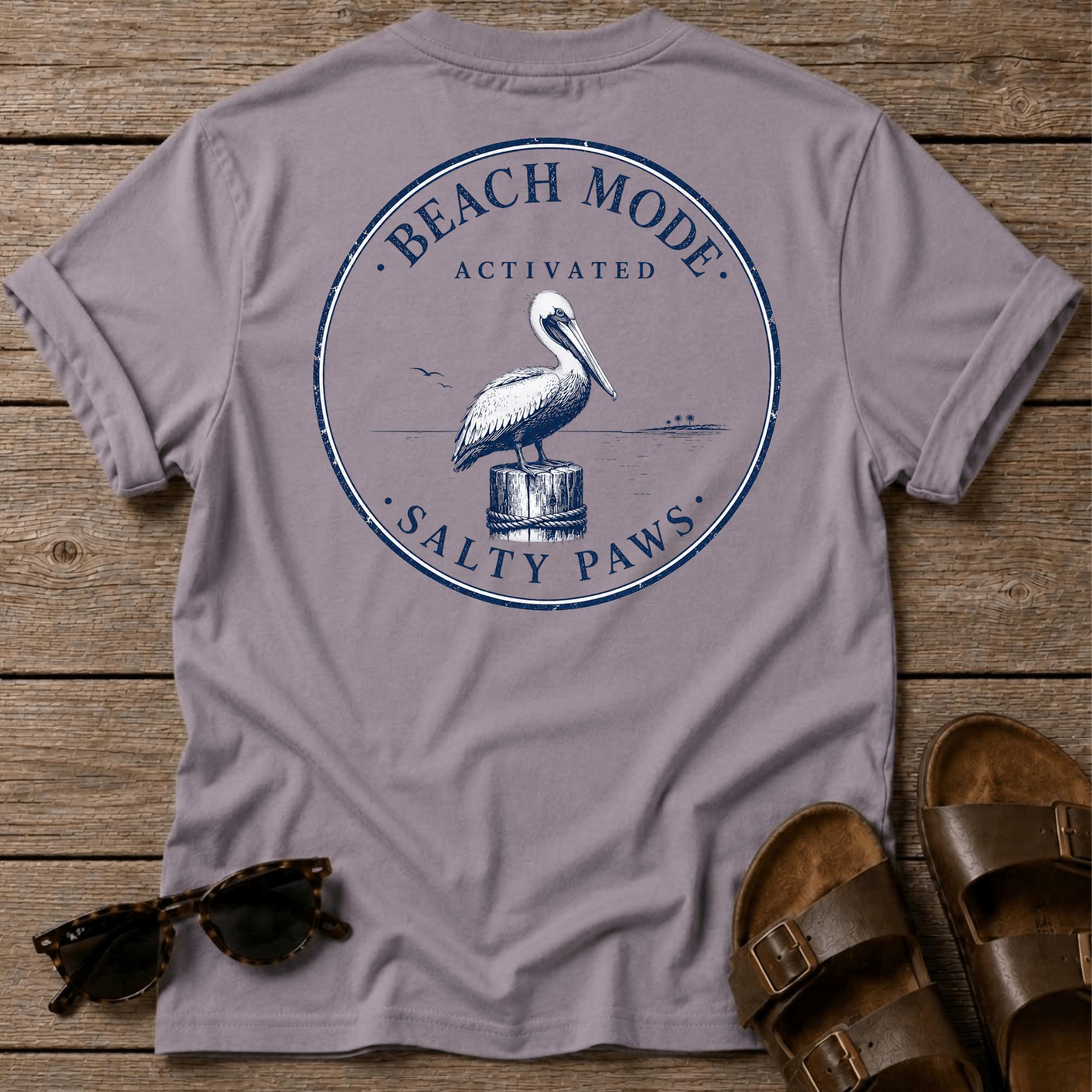 Beach Mode Activated Pelican BACK DESIGN