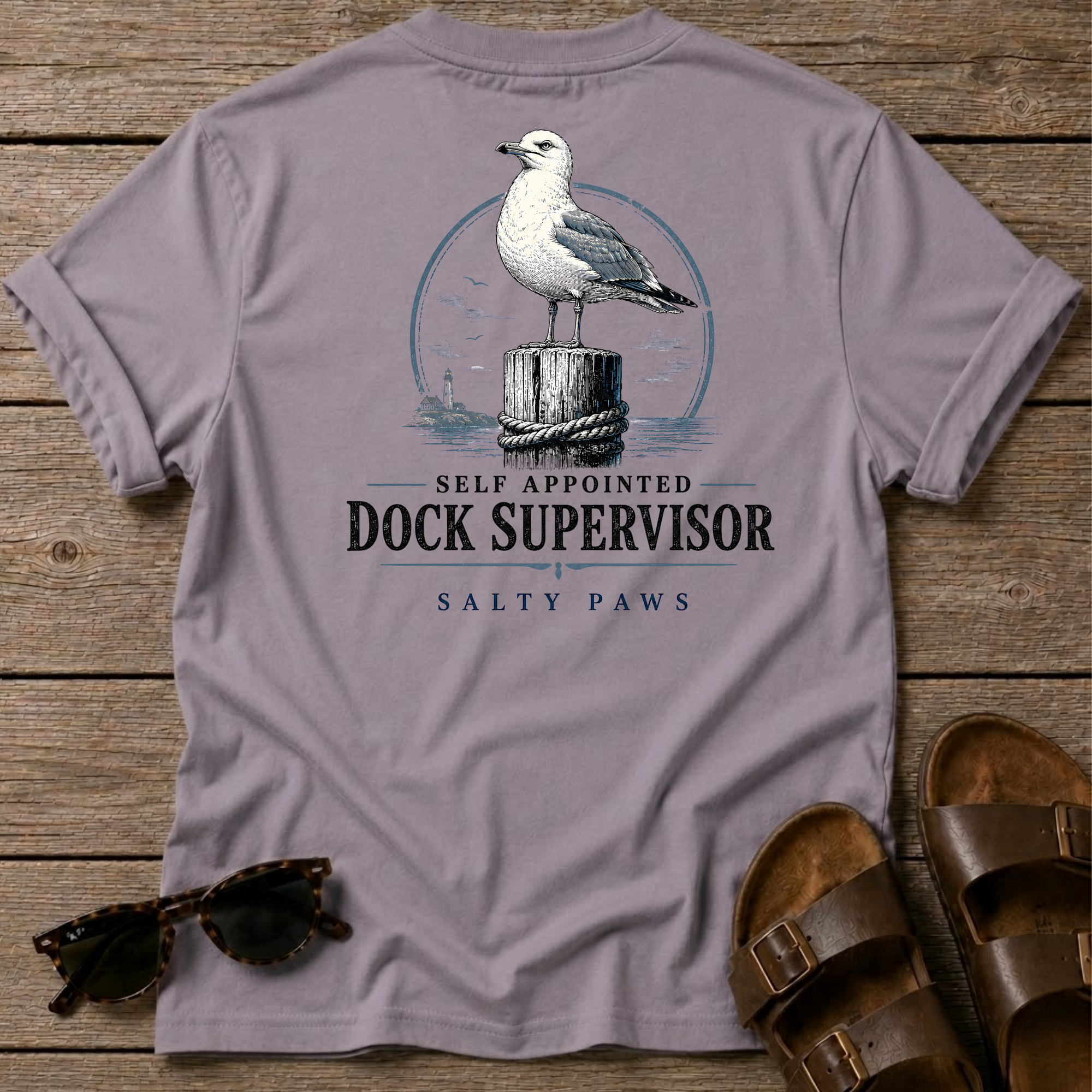 Sea Gull Doc Super T-shirt BACK DESIGN