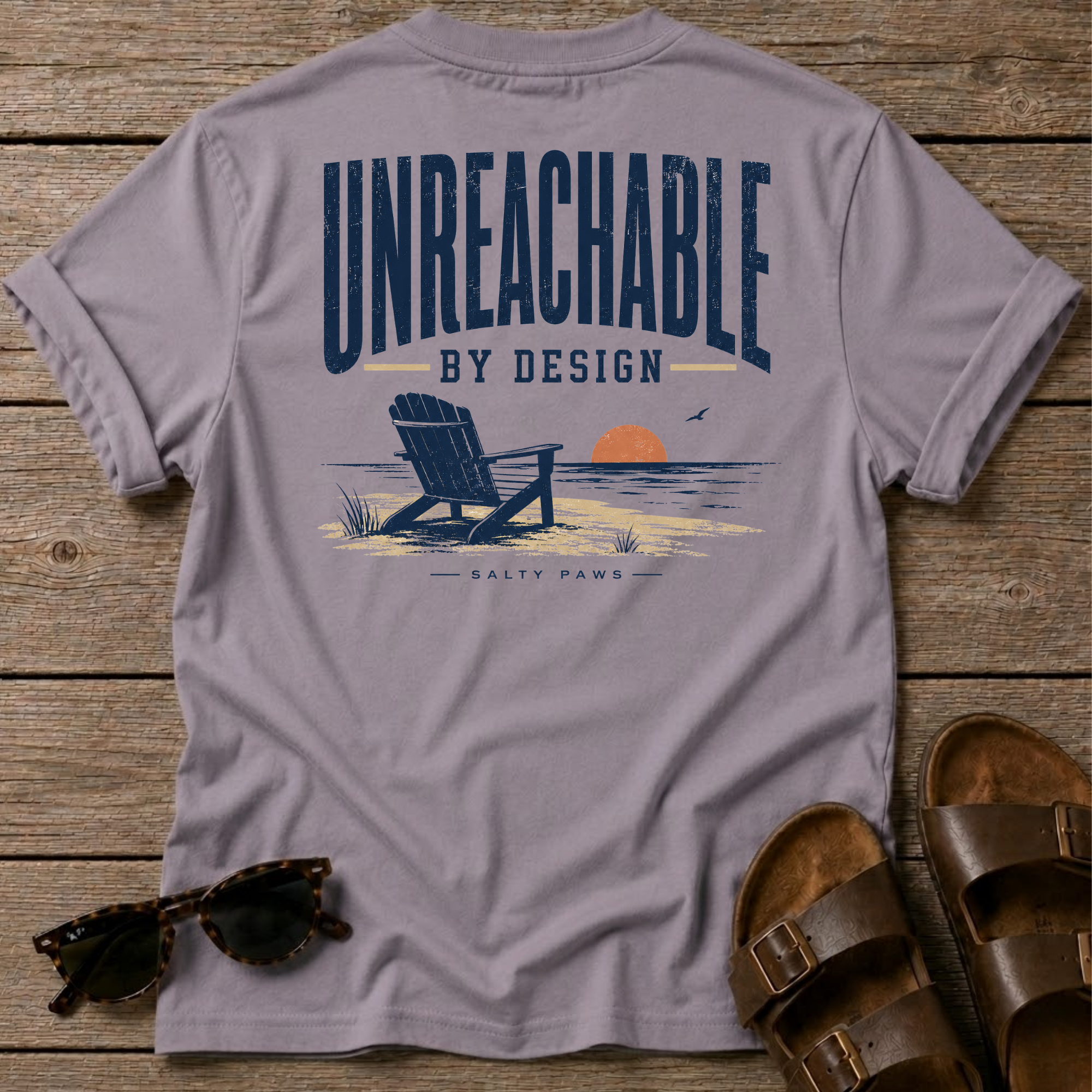 Unreachable BACK DESIGN T-Shirt — Art Tee