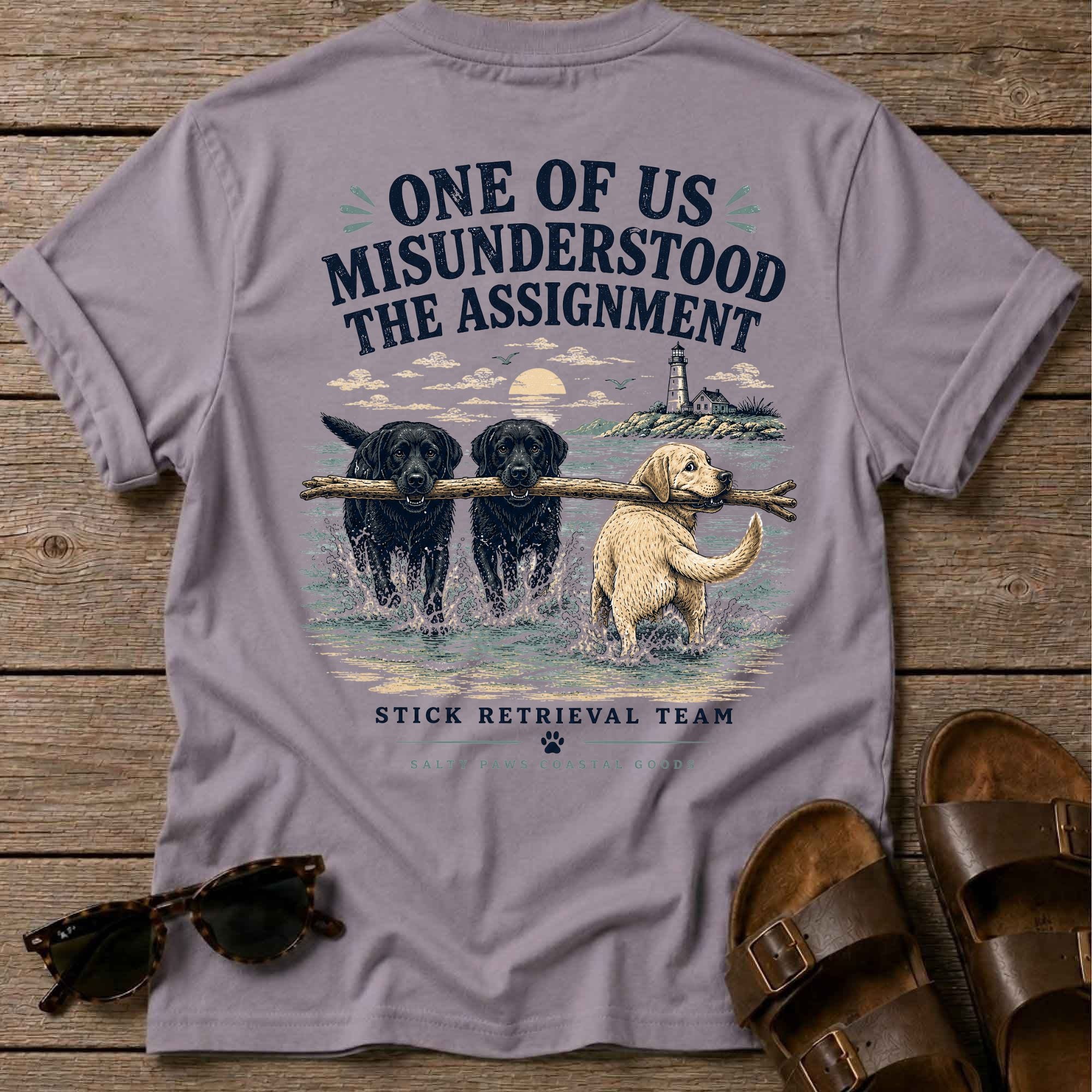 Misunderstood Assignment Labs Fetch T-Shirt