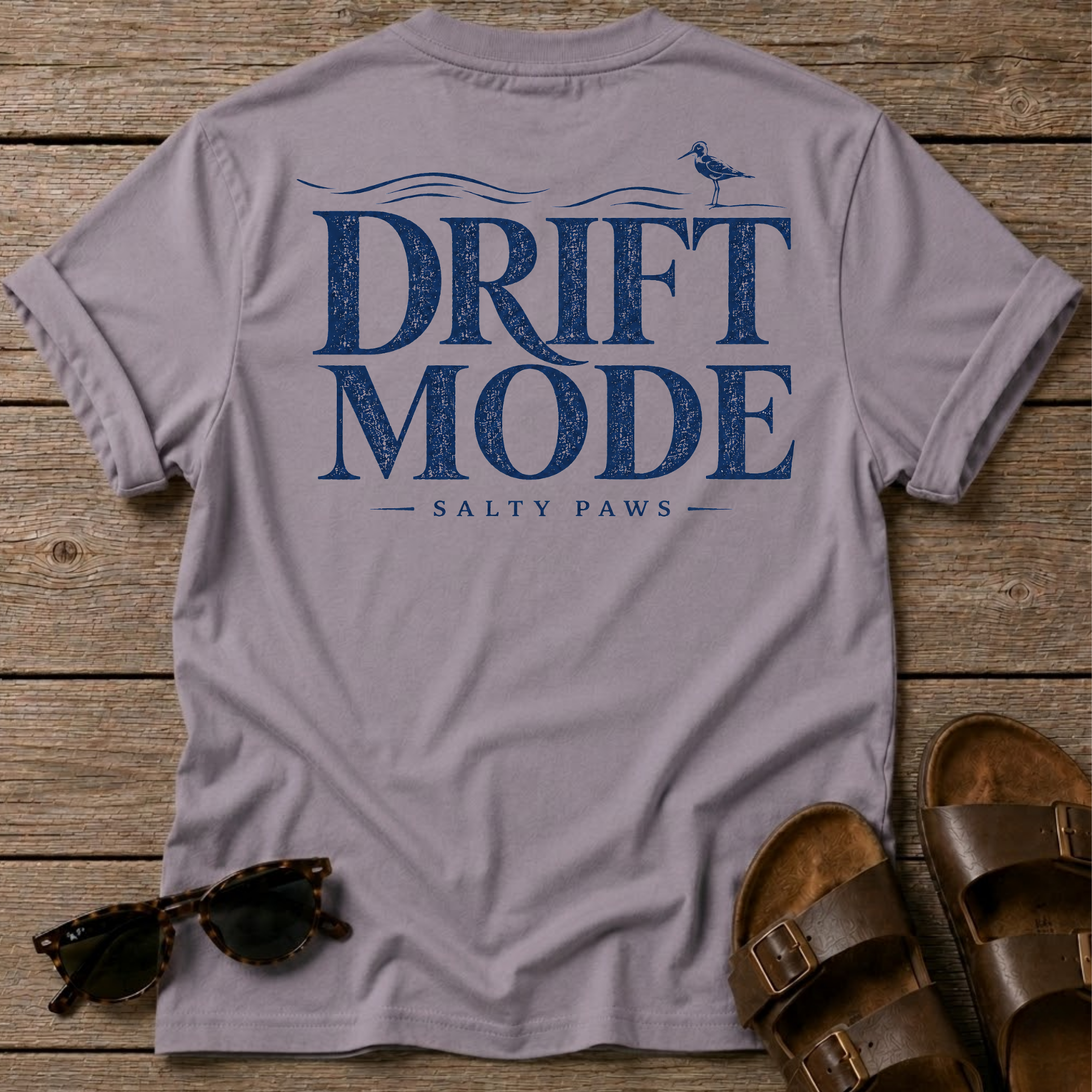 Drift Mode bird BACK DESIGN T-Shirt