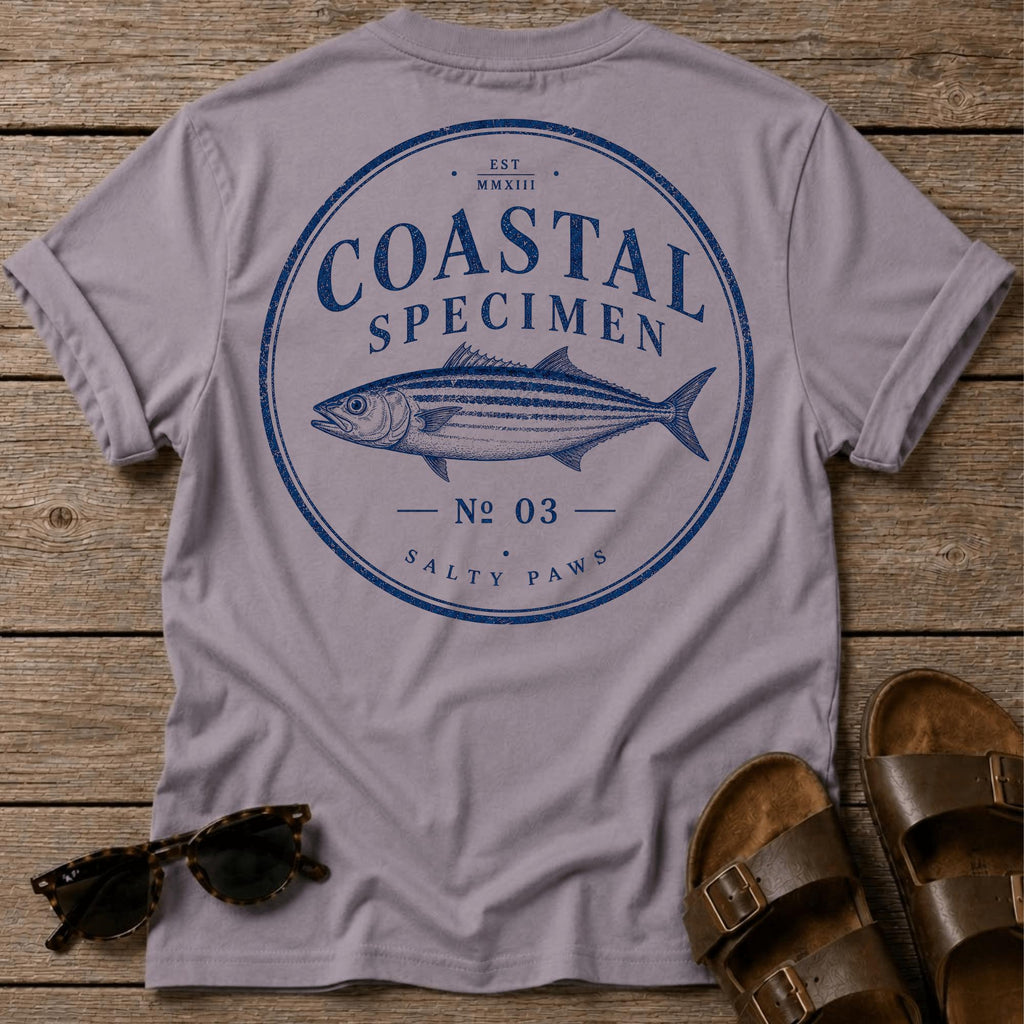 Coastal Specimen fish BACK DESIGN T-Shirt