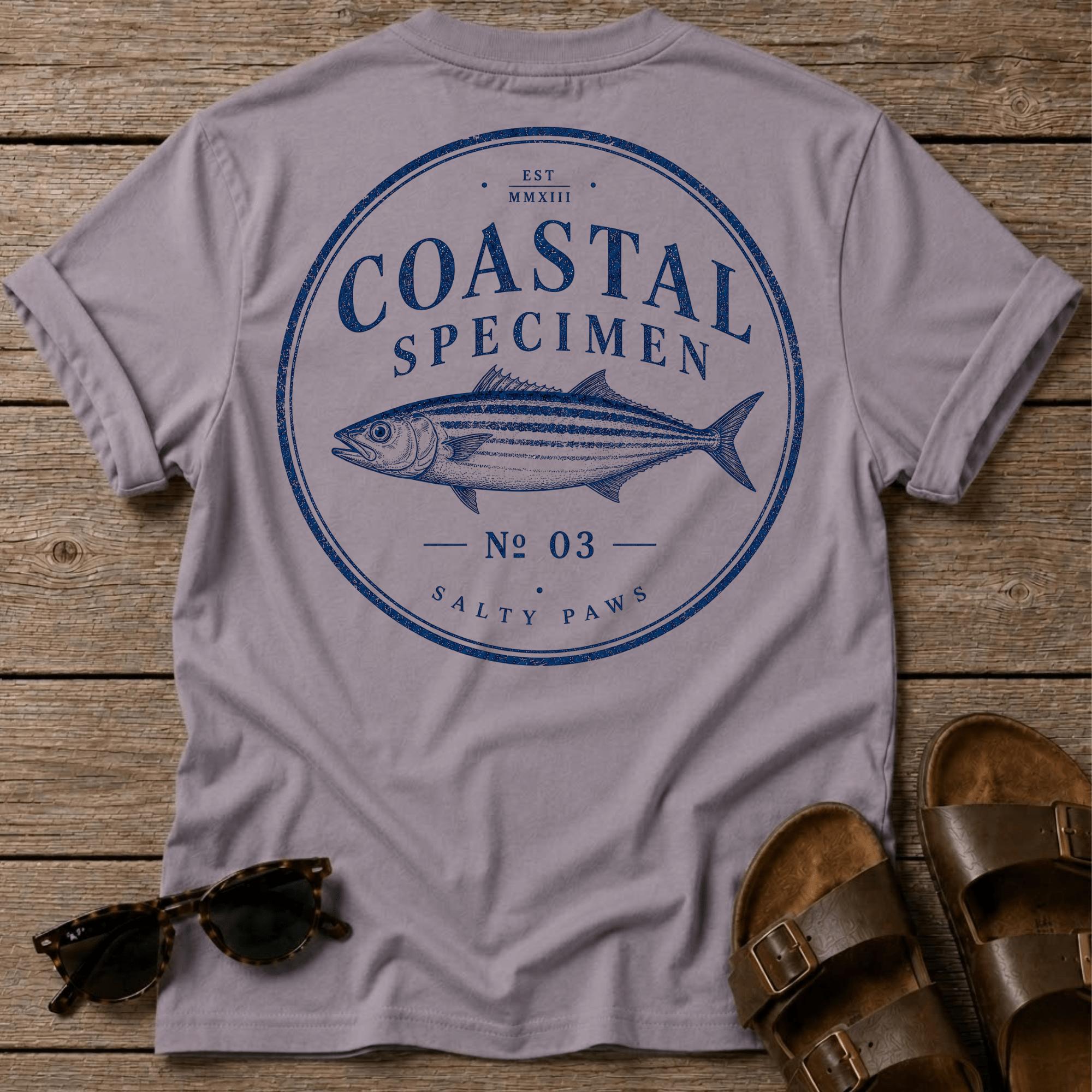 Coastal Specimen fish BACK DESIGN T-Shirt
