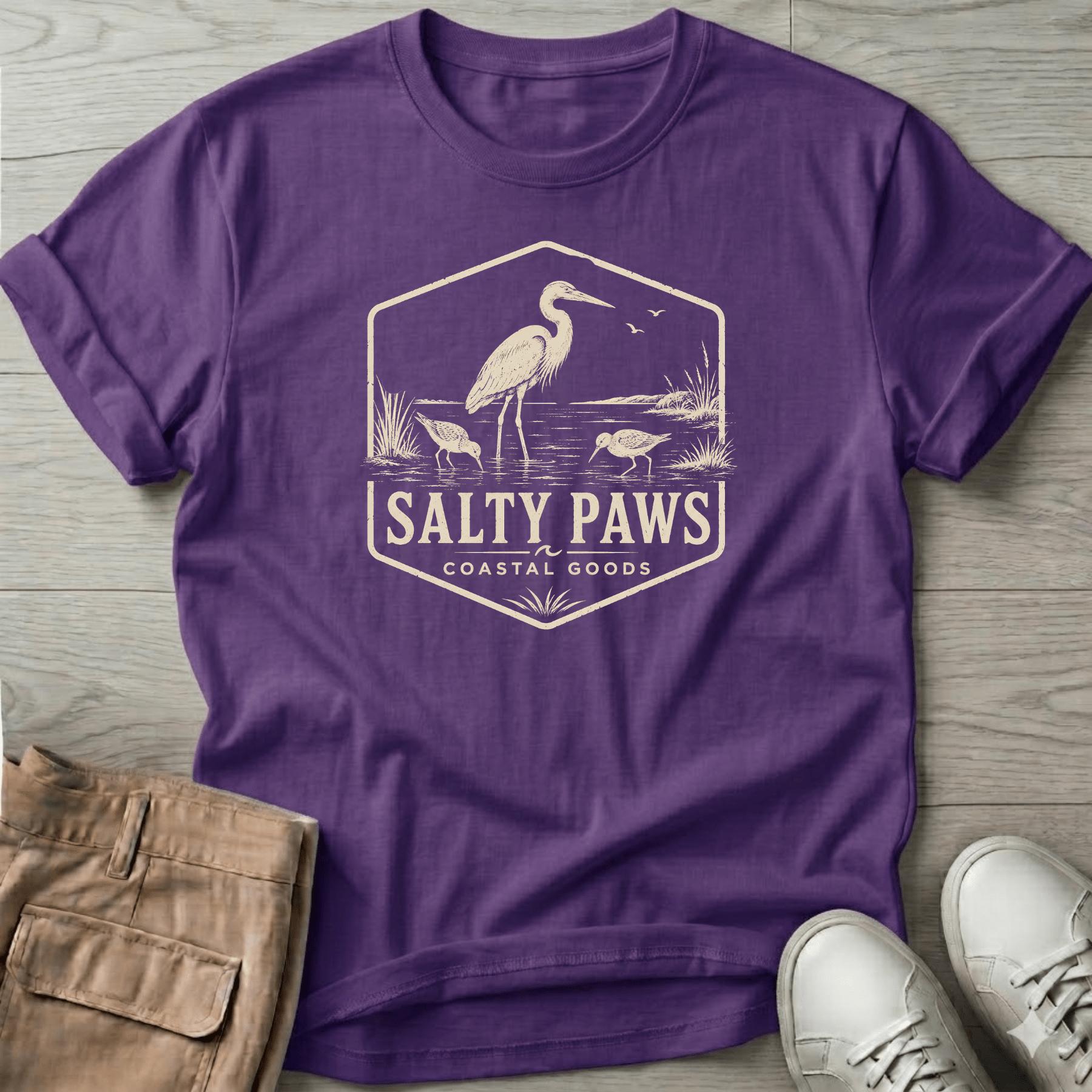 SP Egret Shorebird Shorebirds T-Shirt