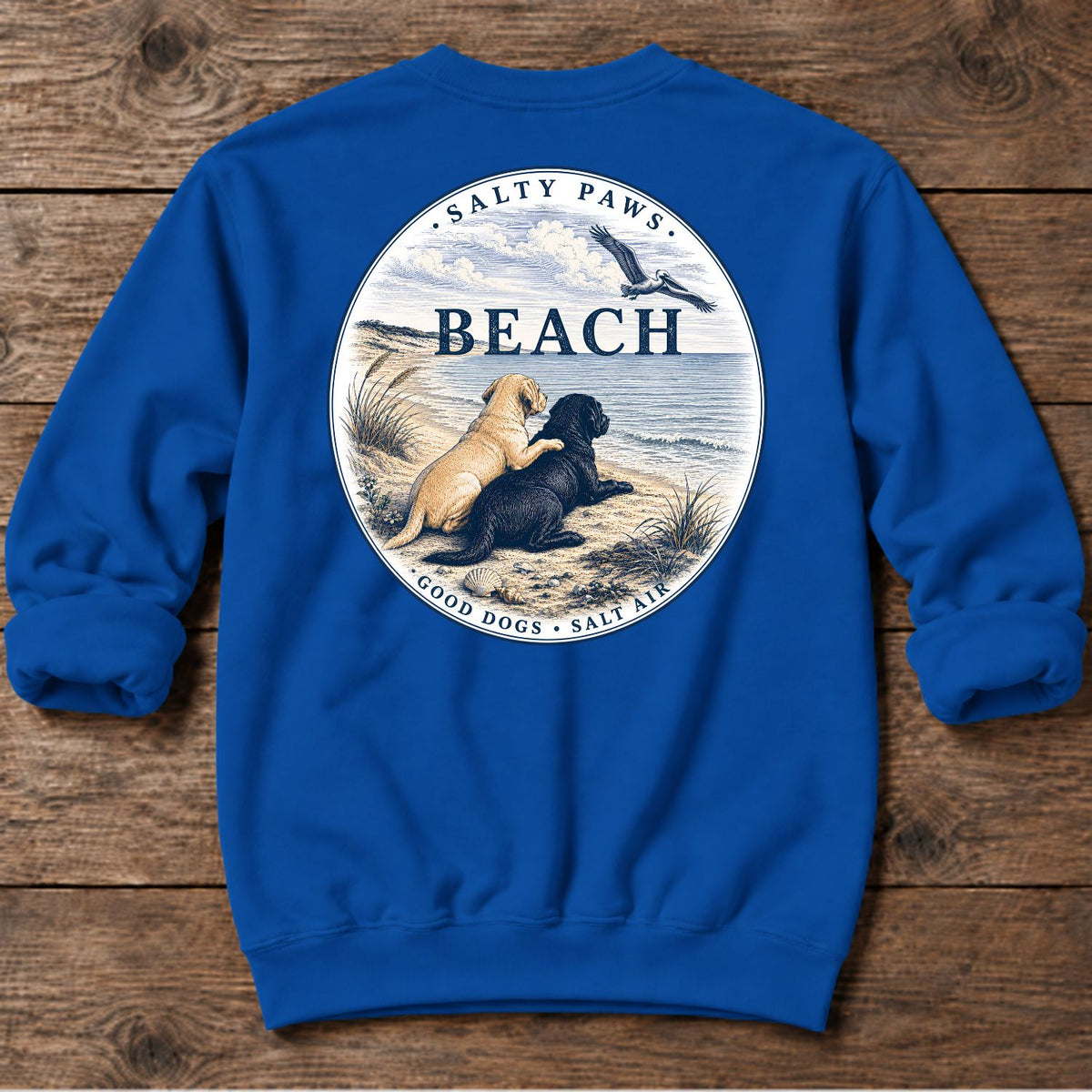 Beach Pelicans Labrador - Midweight Sweatshirt