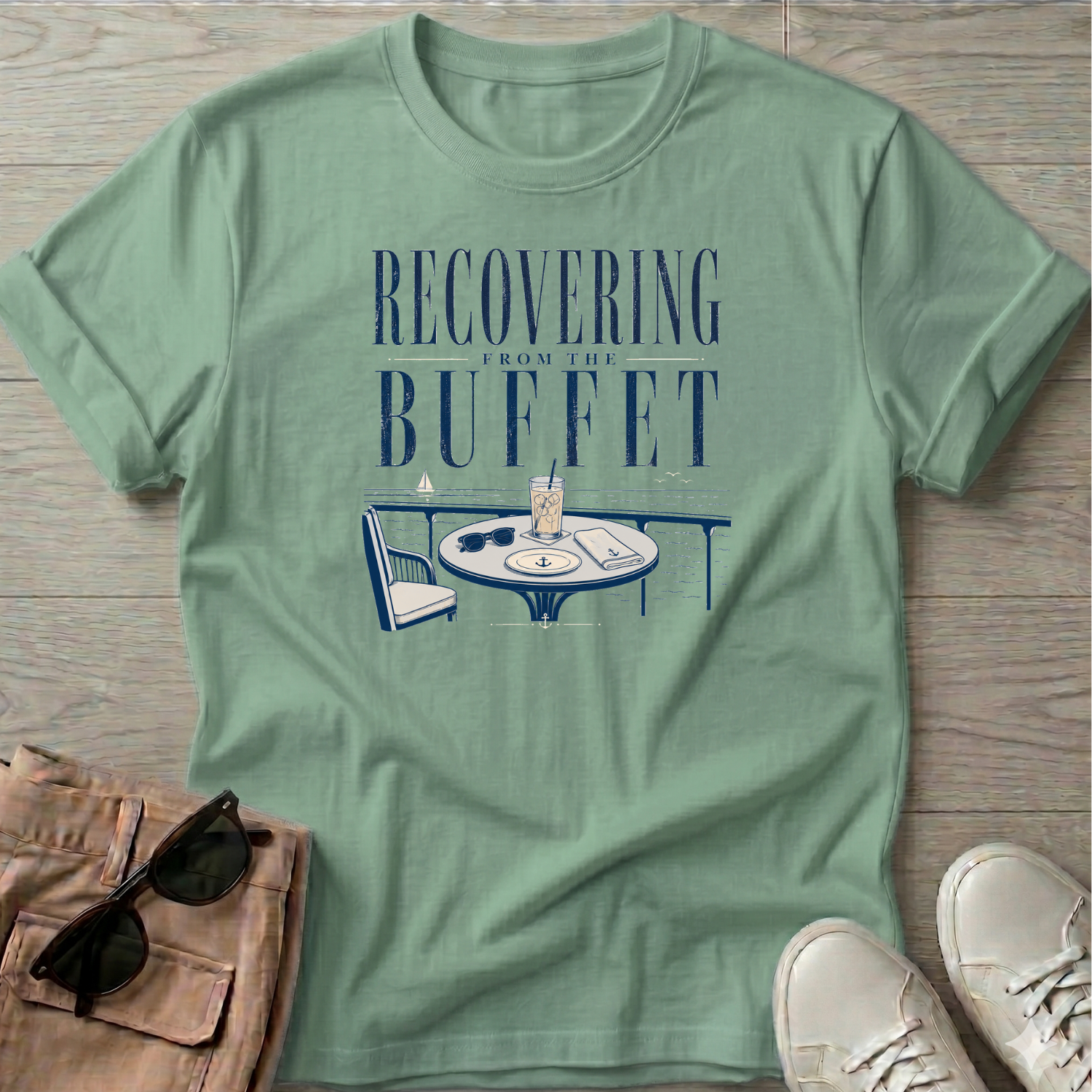 Recovering from Buffet Cruise T-Shirt