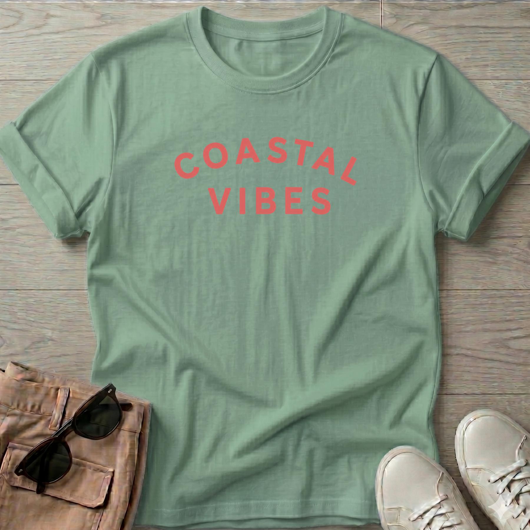 Coastal Vibes Beach T-Shirt