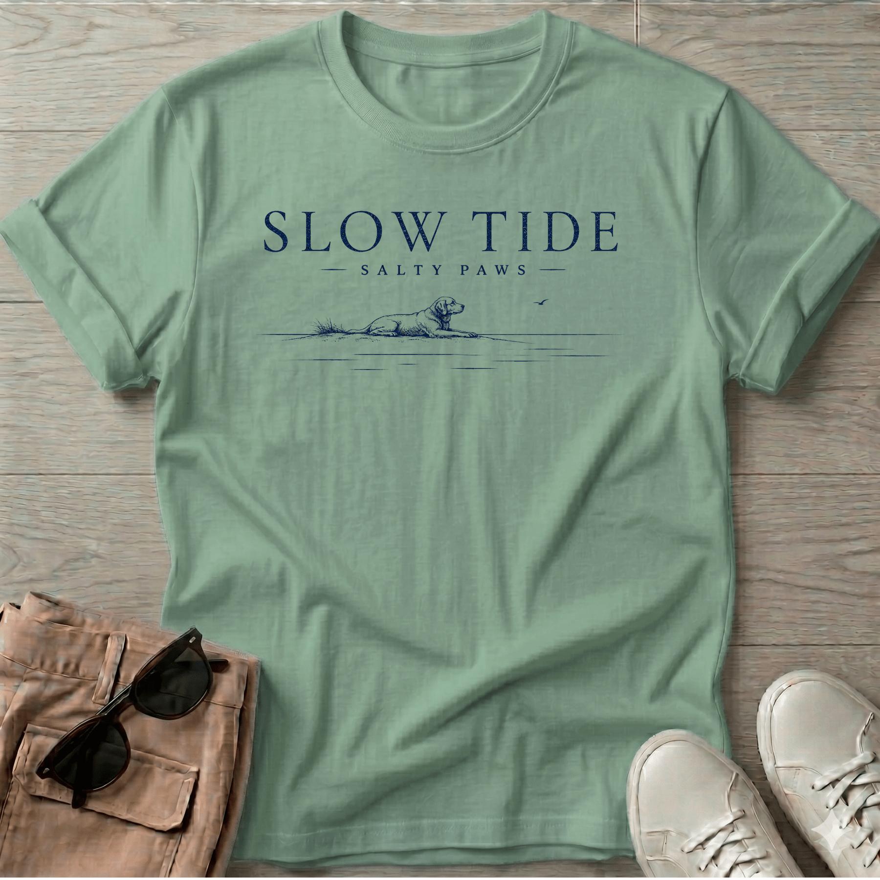 Slow Tide Dog T-Shirt
