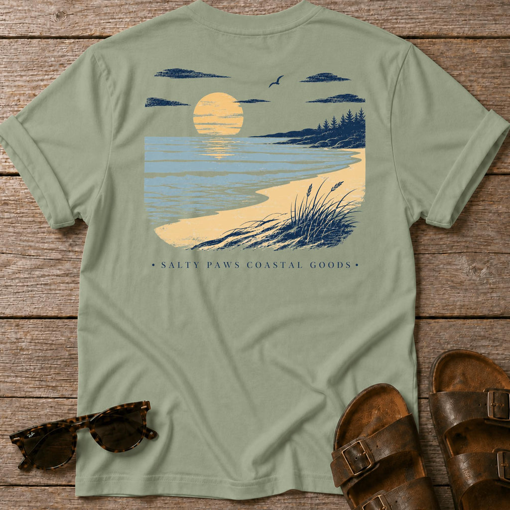 Sunset SP Coastal Goods BACK DESIGN