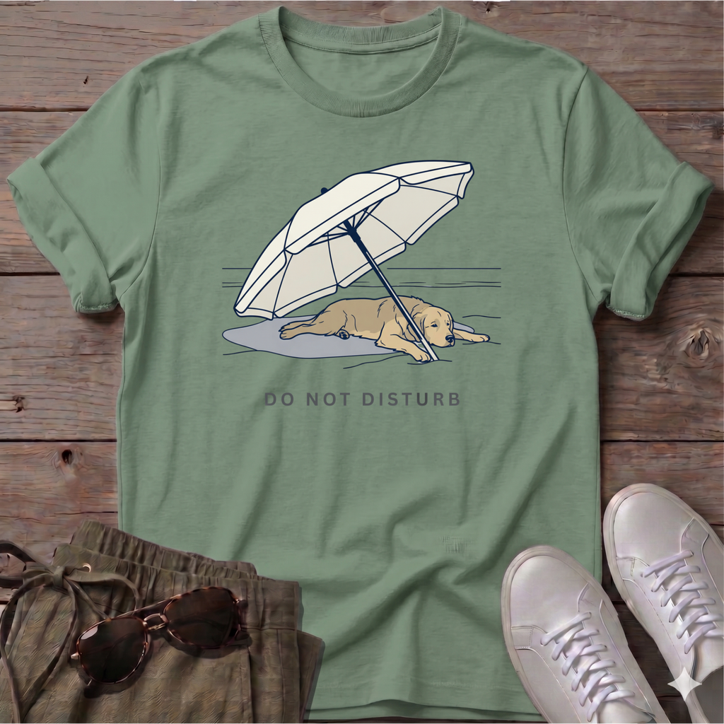 Golden Retriever NOT DISTURB T-Shirt