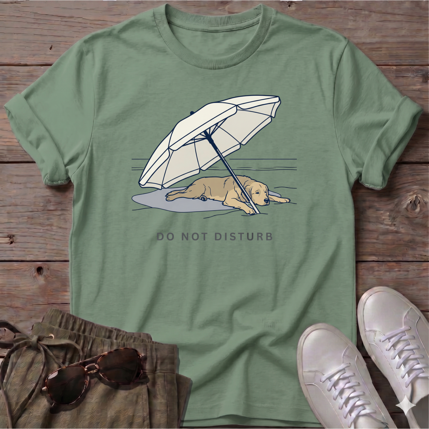 Golden Retriever NOT DISTURB T-Shirt