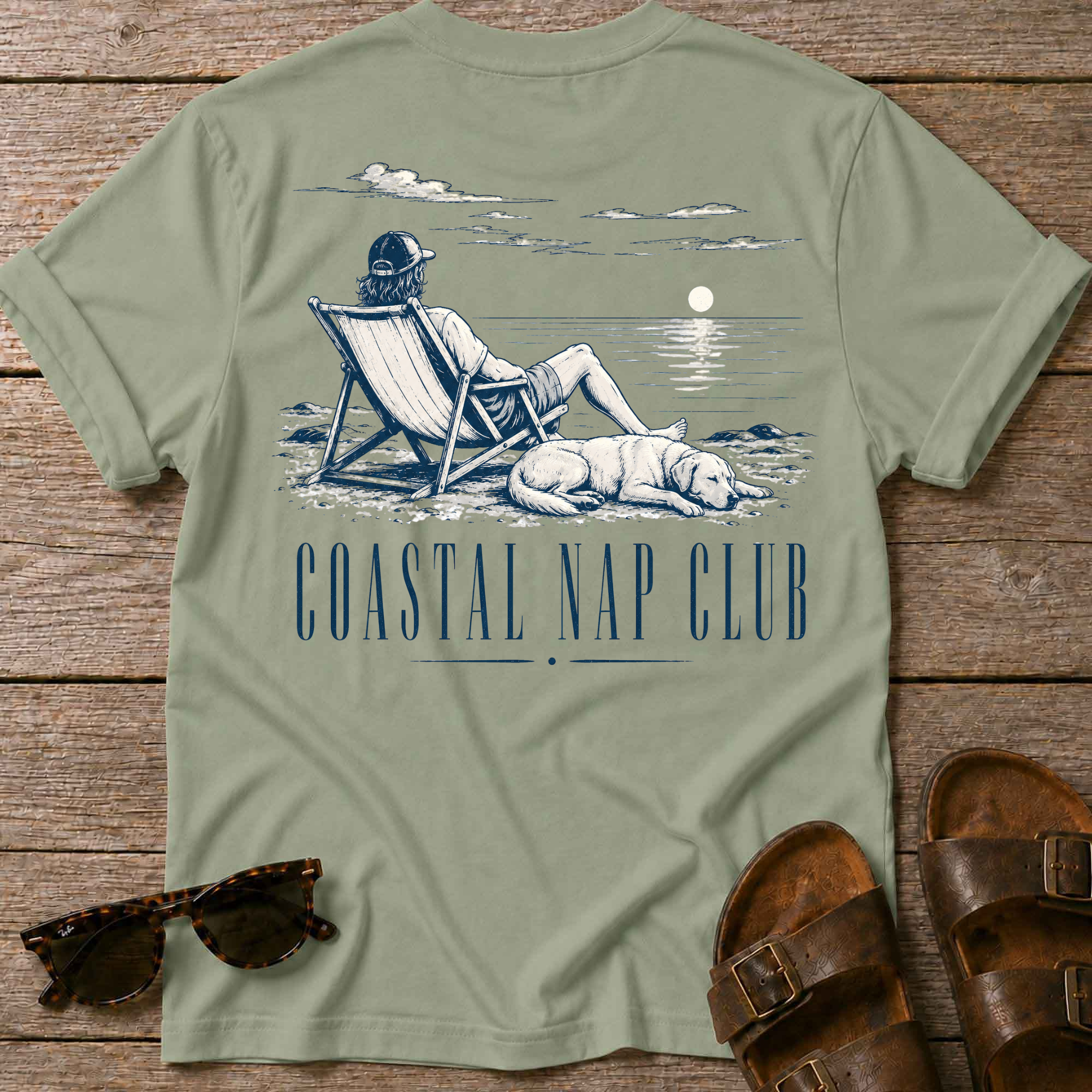 Coastal Nap Club Him T-Shirt