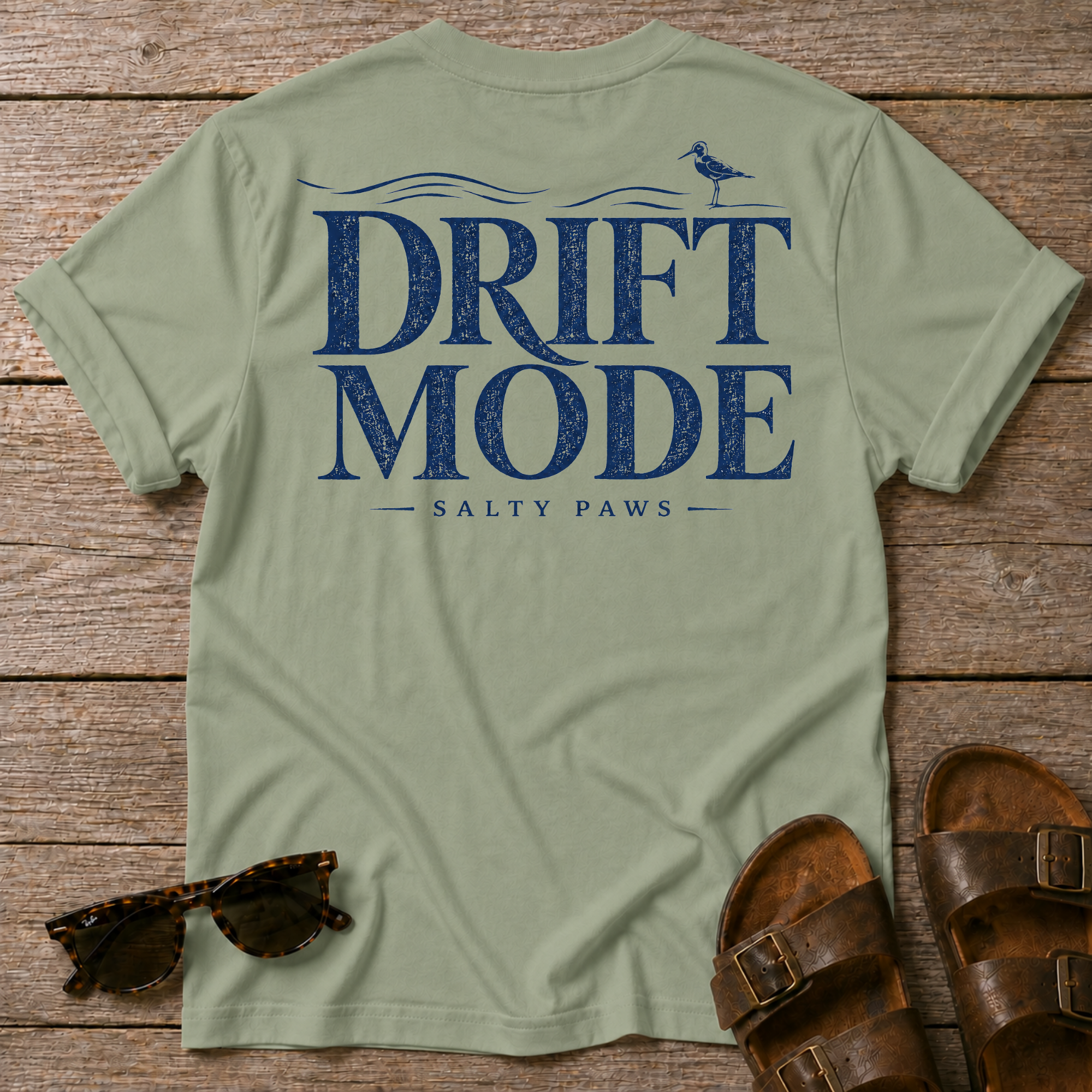 Drift Mode bird BACK DESIGN T-Shirt