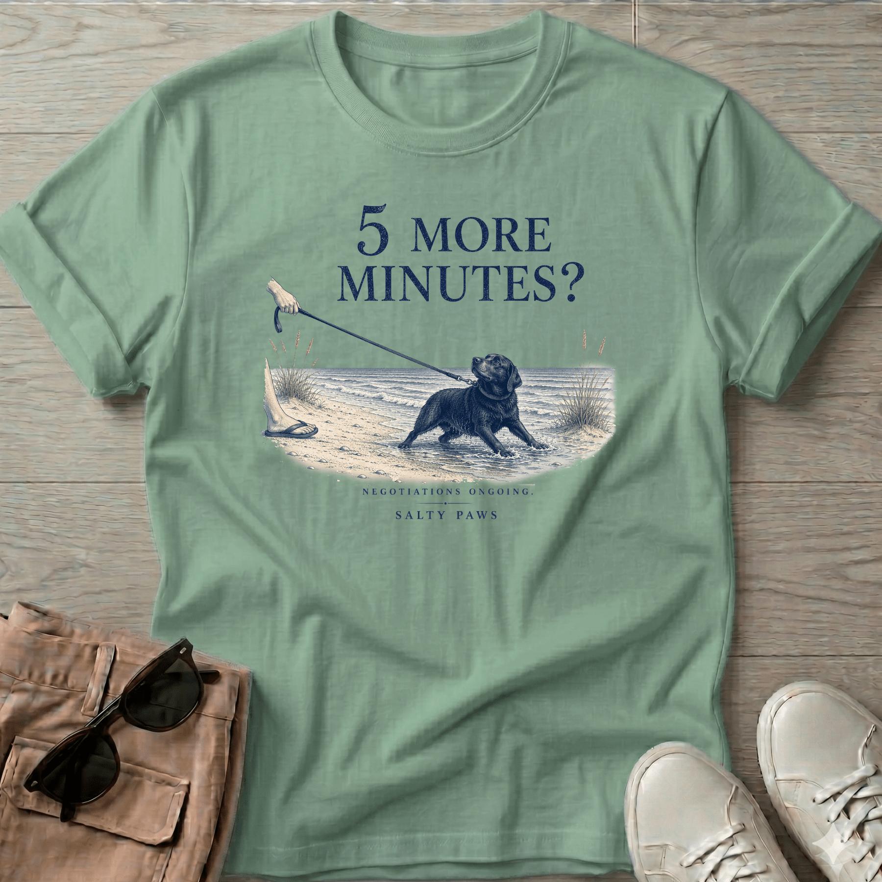 5 More Minutes? Labrador T-Shirt