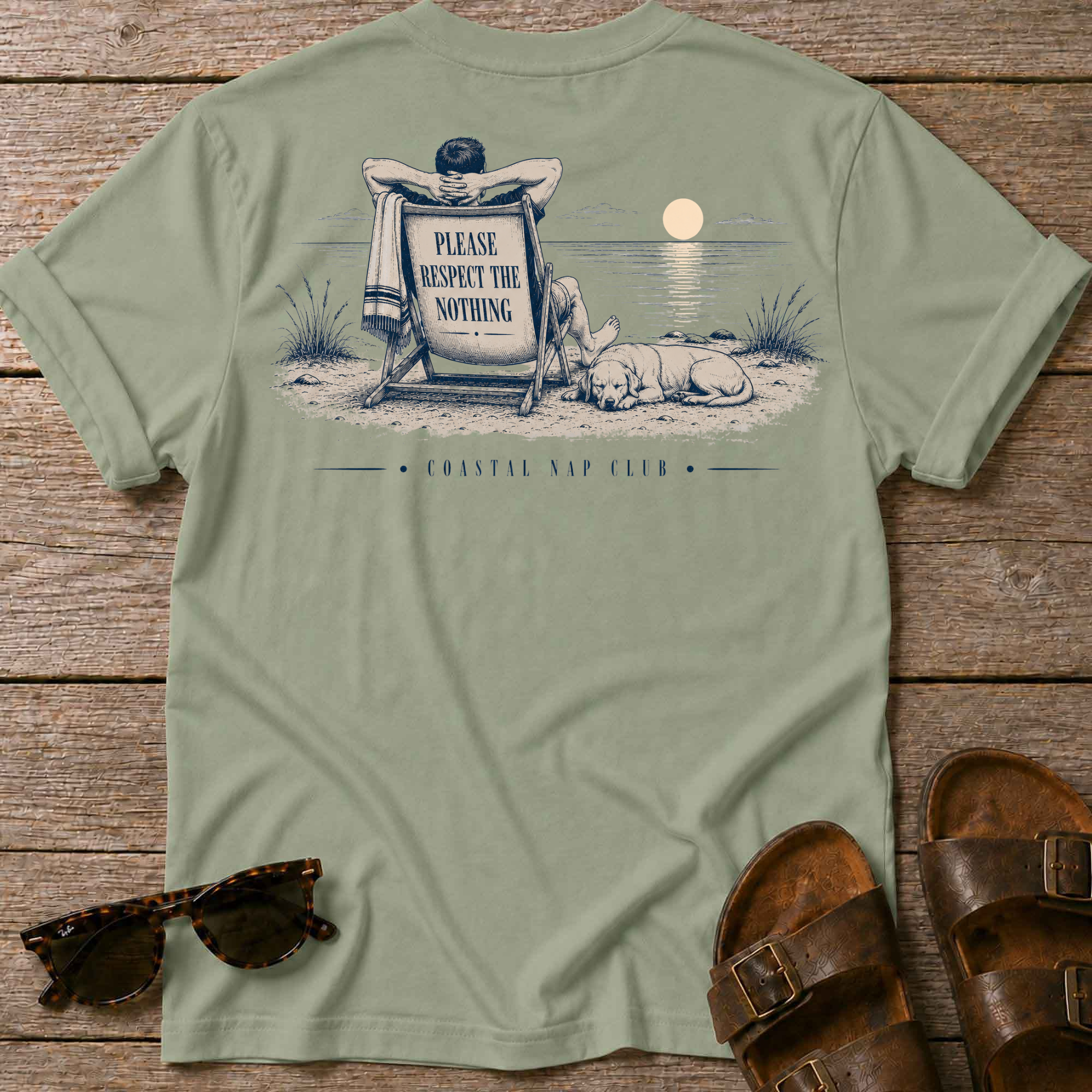 Please Respect Nothing 3 Back T-Shirt