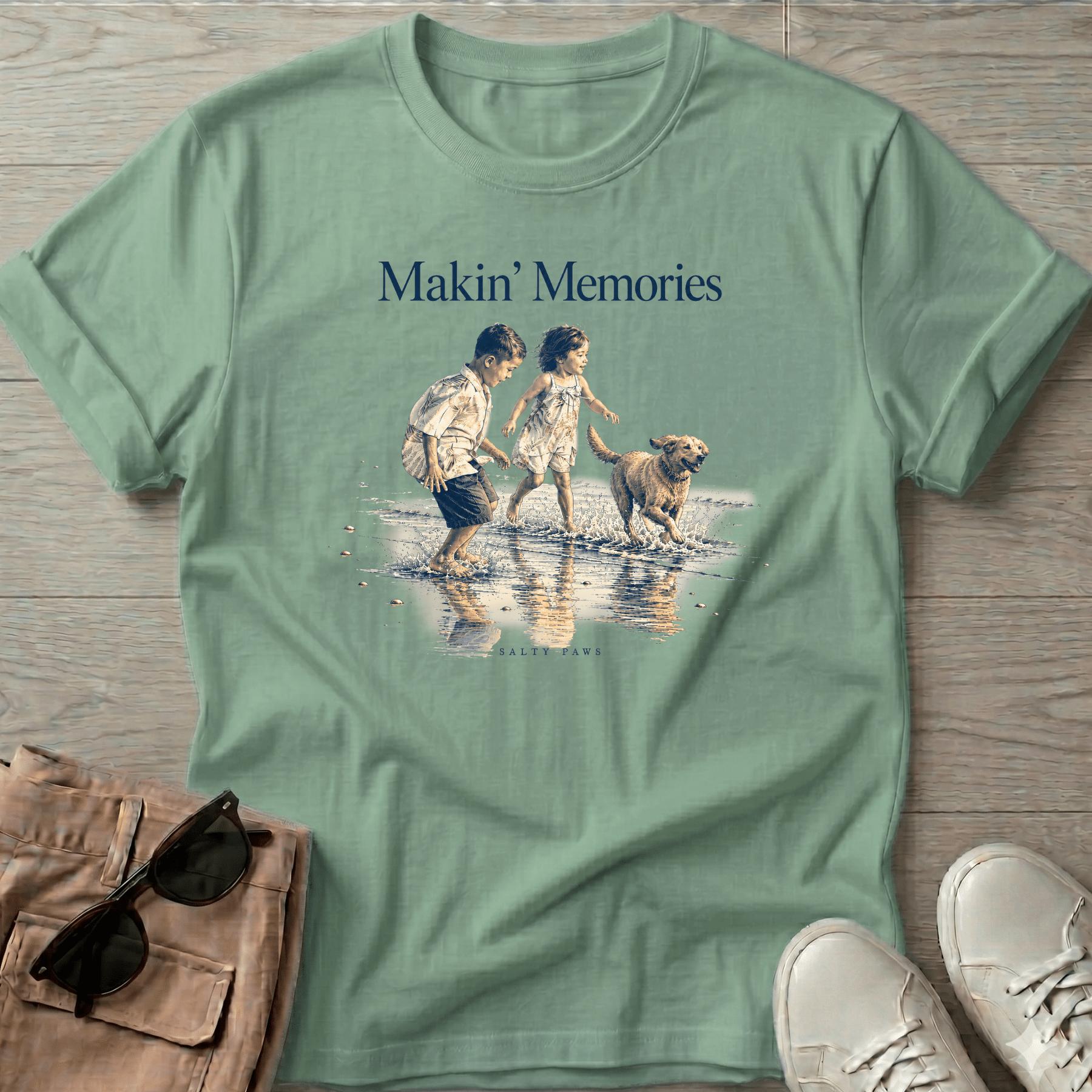 Makin Memories Children Dog T-Shirt Vacation