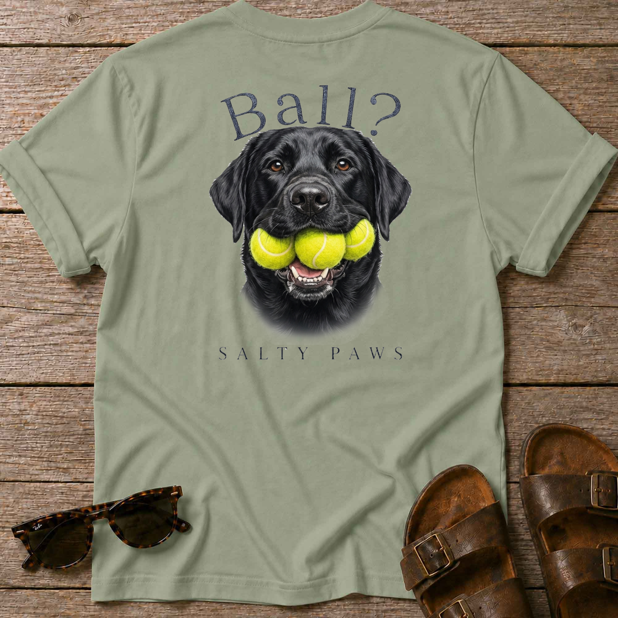 Ball? Black Lab T-Shirt