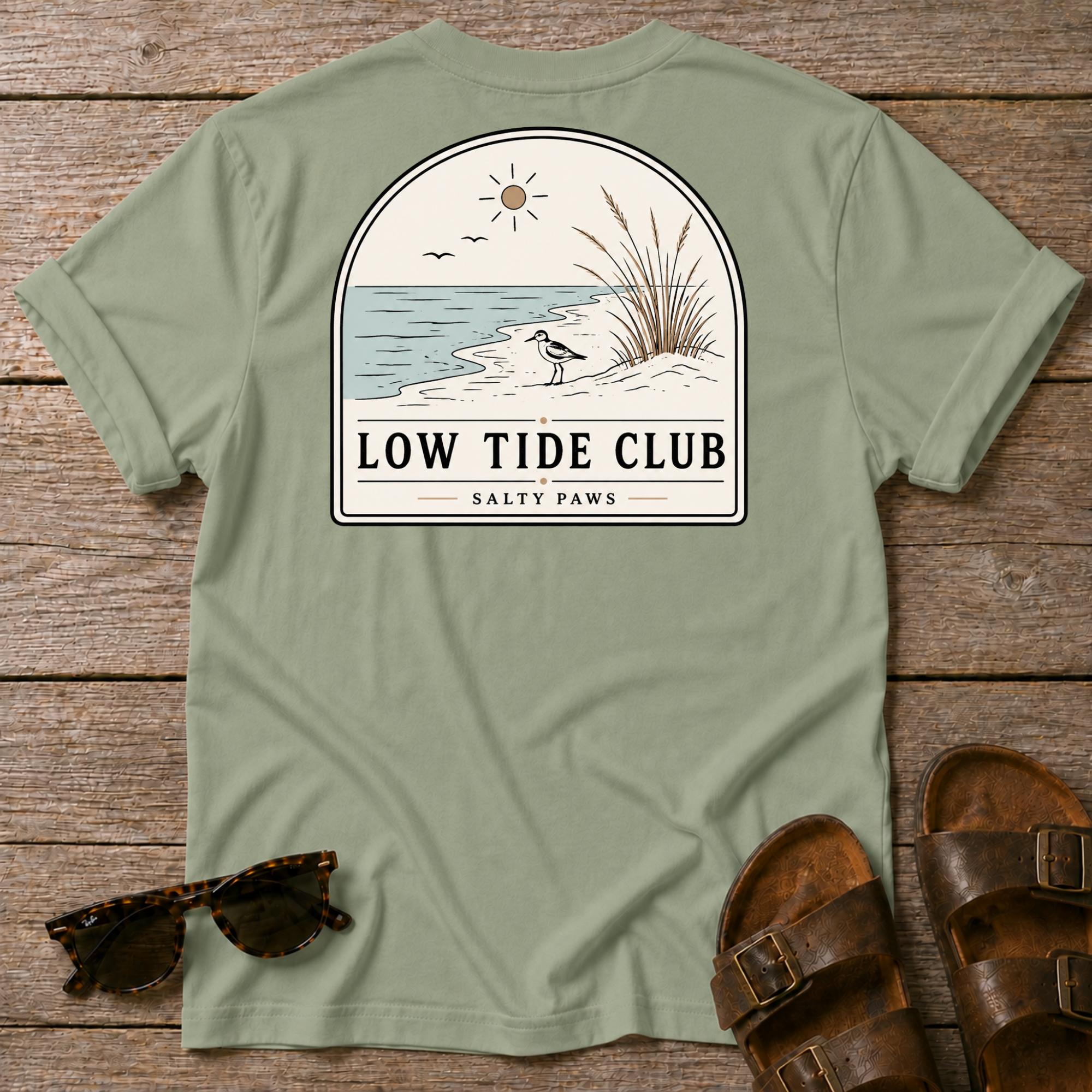 Low Tide Club BACK DESIGN