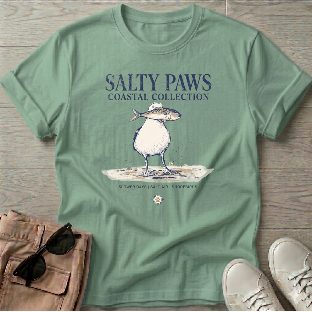 Sea Gull & Fish T-Shirt