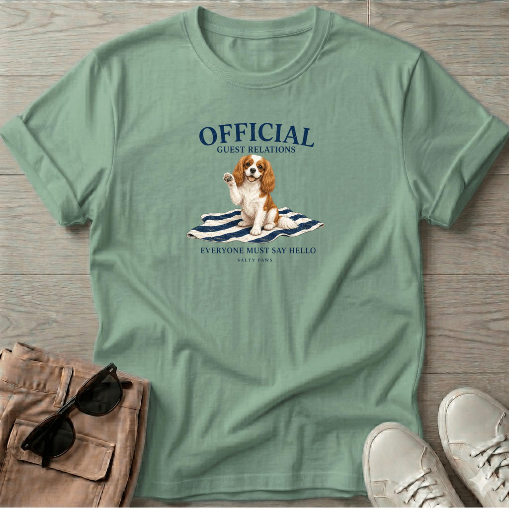 Cavalier King Charles Spaniel Greeter T-Shirt