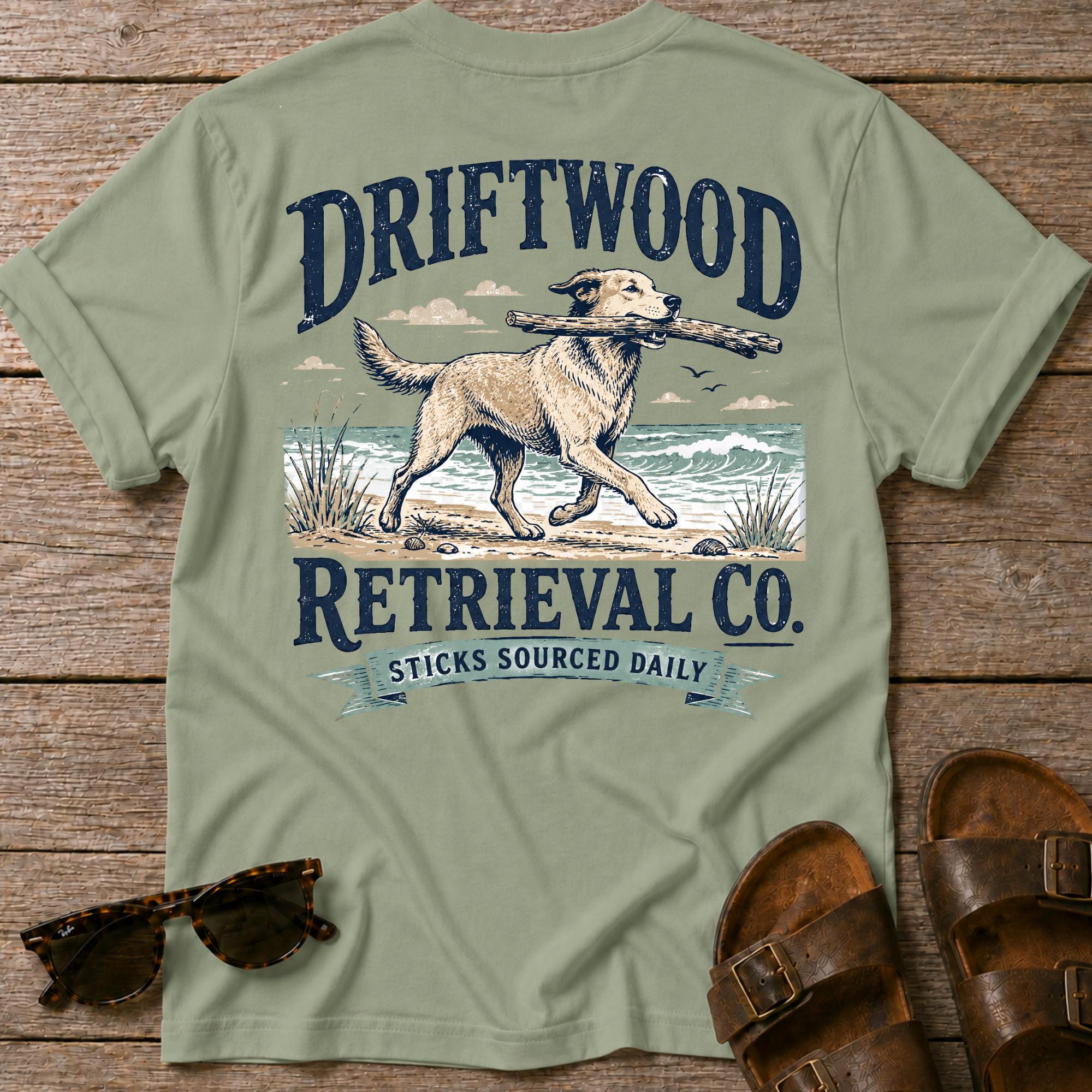 Driftwood Retriever BACK DESIGN