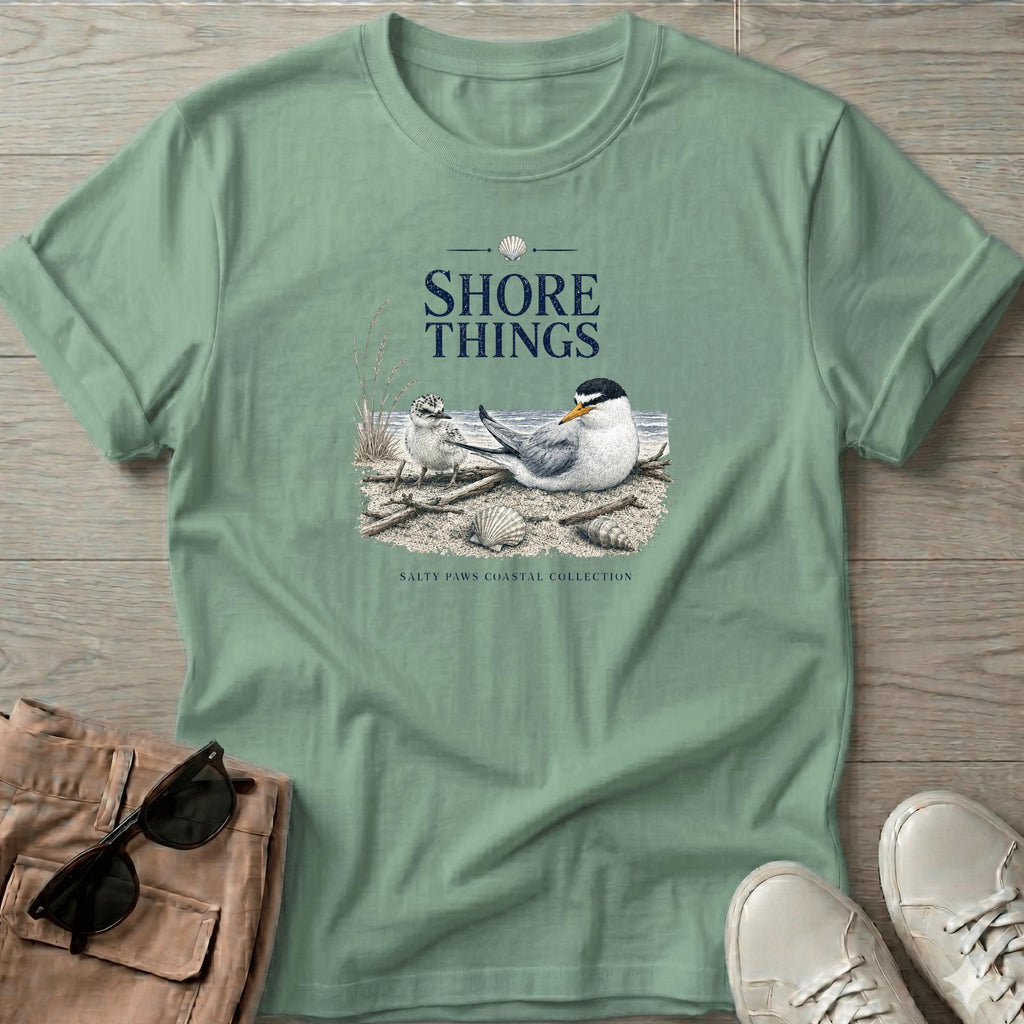 Shore Things Tern & Chick T-Shirt Vacation